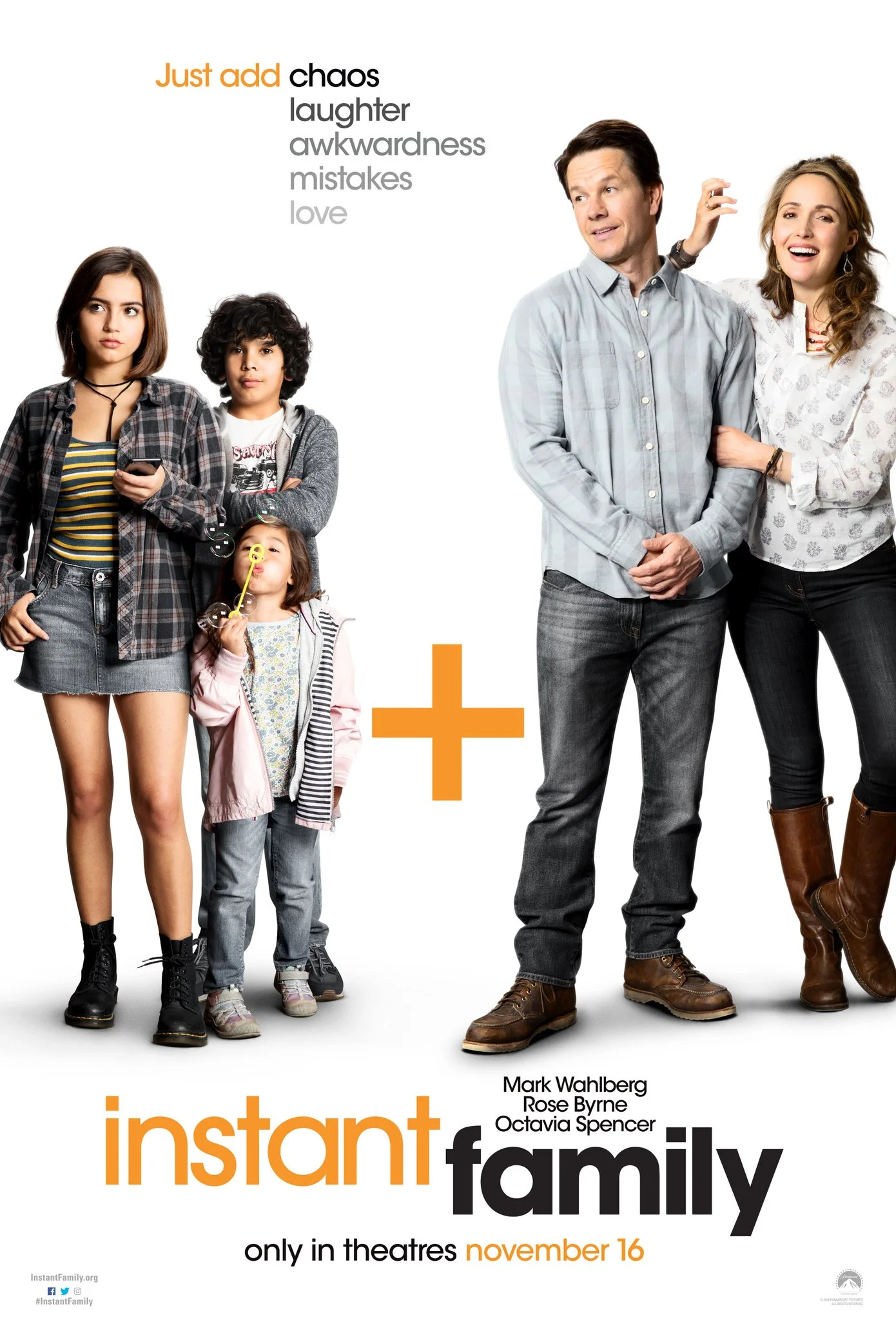 'Instant Family' movie poster