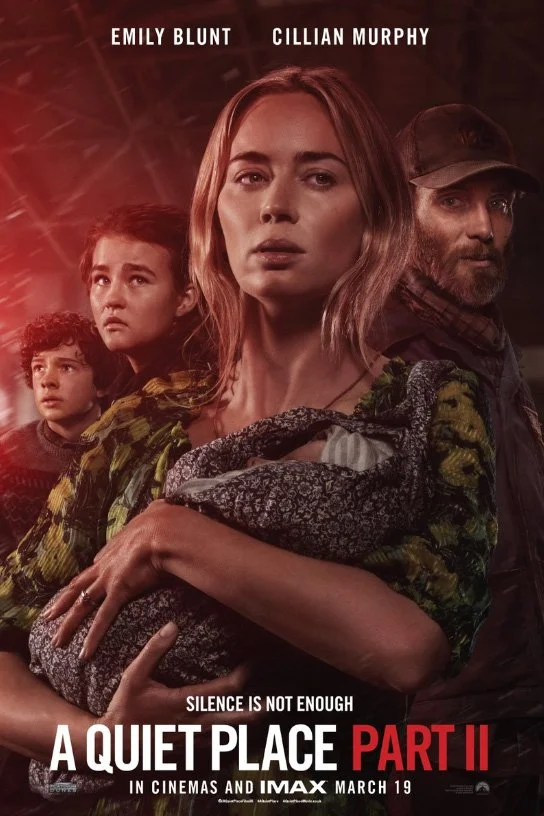 "A Quiet Place Part II" featuring Emily Blunt movie poster