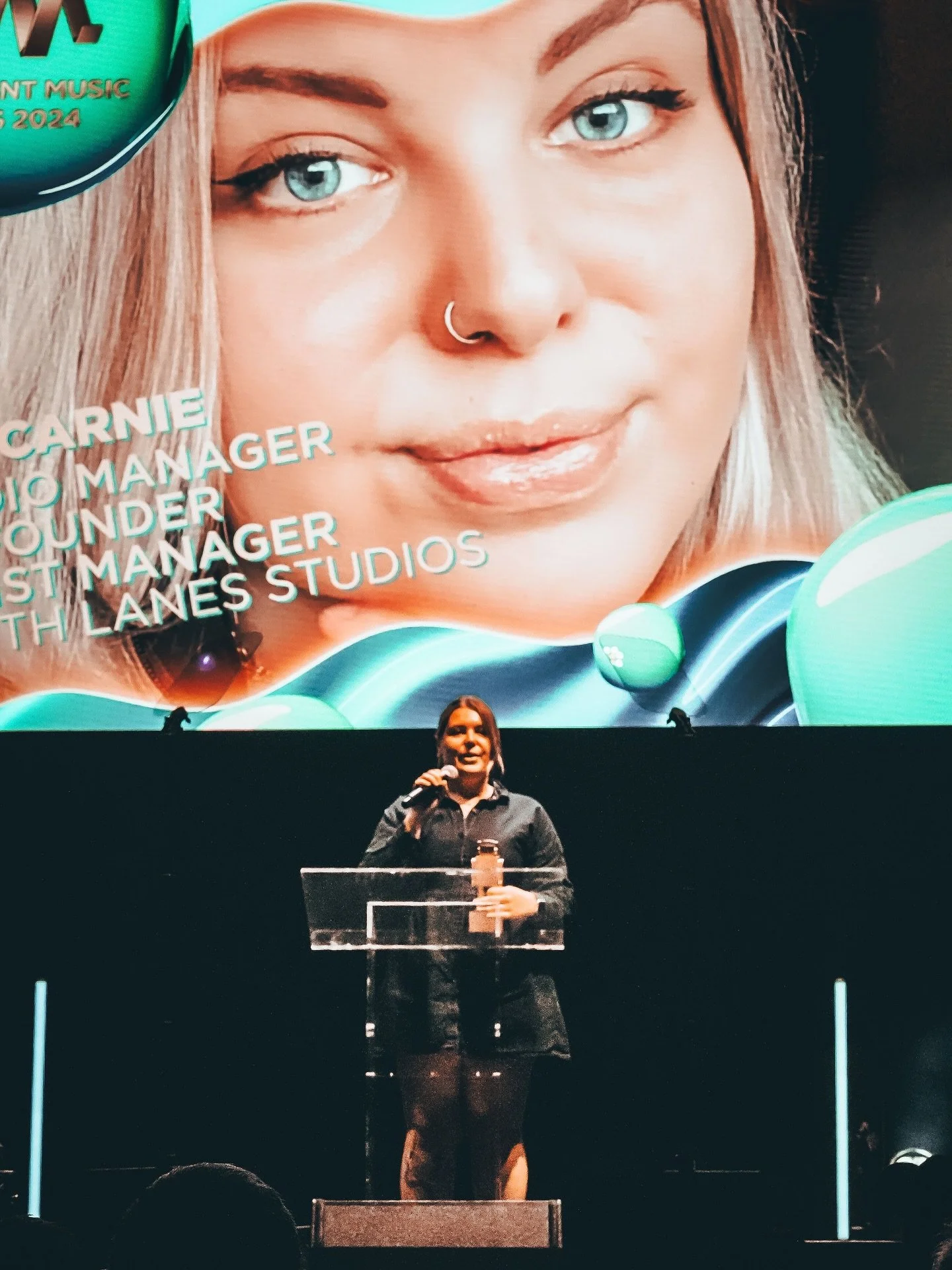 ONE WHOLE YEAR AGO TODAY 🍾🏆🥰 Receiving AIM&rsquo;s Music Entrepreneur of the Year Award 2024 was the greatest career achievement to date for me personally. I&rsquo;m still grateful for the nomination, let alone the win. 🌟 Had the best night celeb