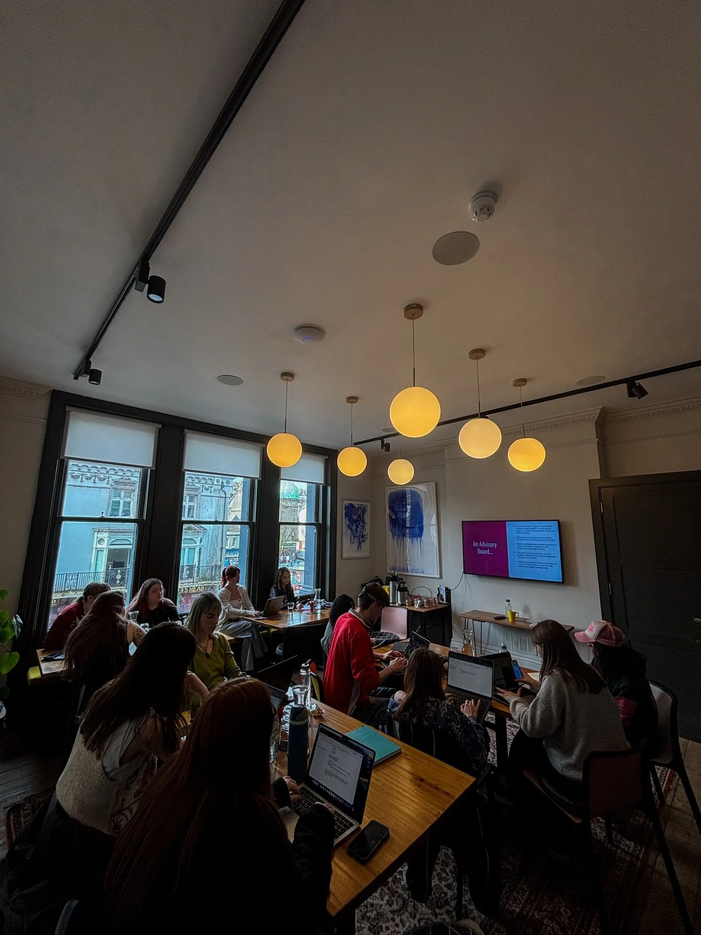 An exceptional day hosting my dedicated workshop &lsquo;Shaping the Future of our Music Business&rsquo; for the rising business and industry talent in Brighton 🚀 We had a full room of self-starters, creative directors and team players. 

Also what a