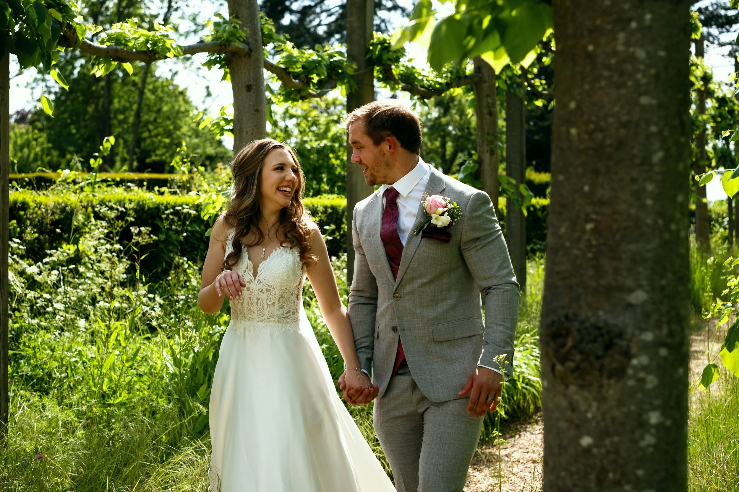 Fanhams Hall Wedding Photography in Ware, Hertfordshire