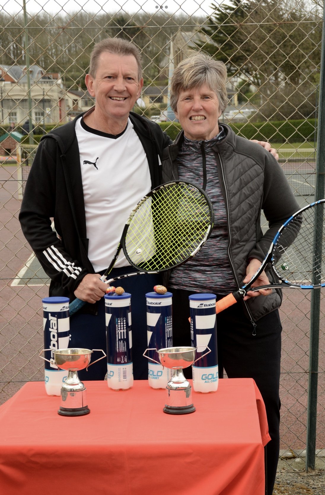 April 2022 - Winners of the Winter Mixed Doubles