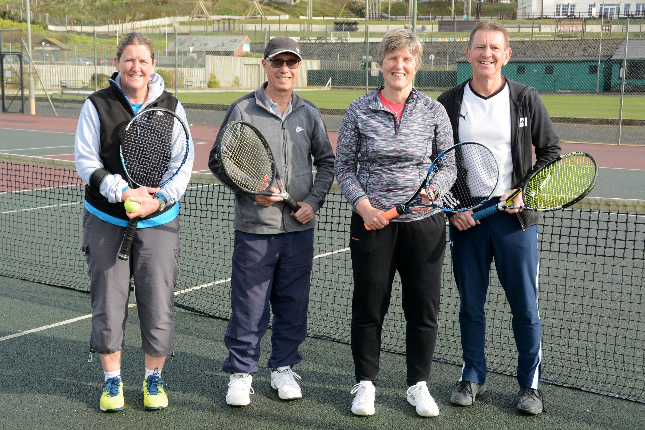 April 2022 - Finalists of the Winter Mixed Doubles