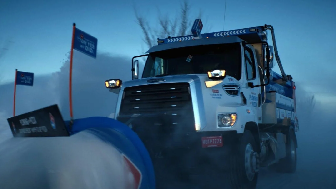 Dominos "Plowing For Pizza"