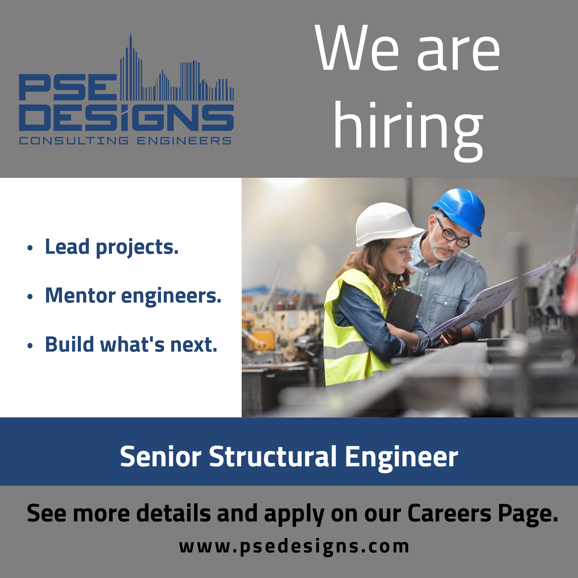 We Are Hiring
