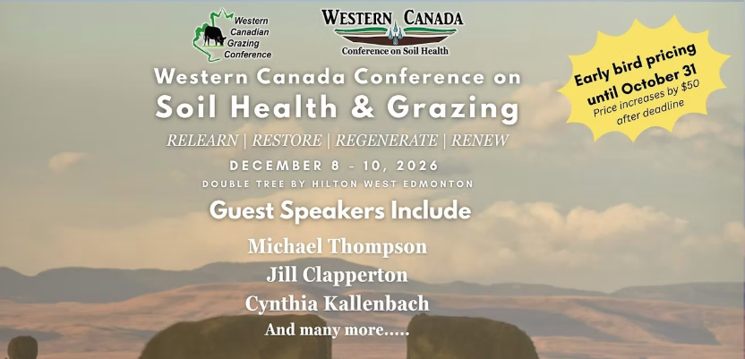 Western Canada Conference on Soil Health & Grazing
