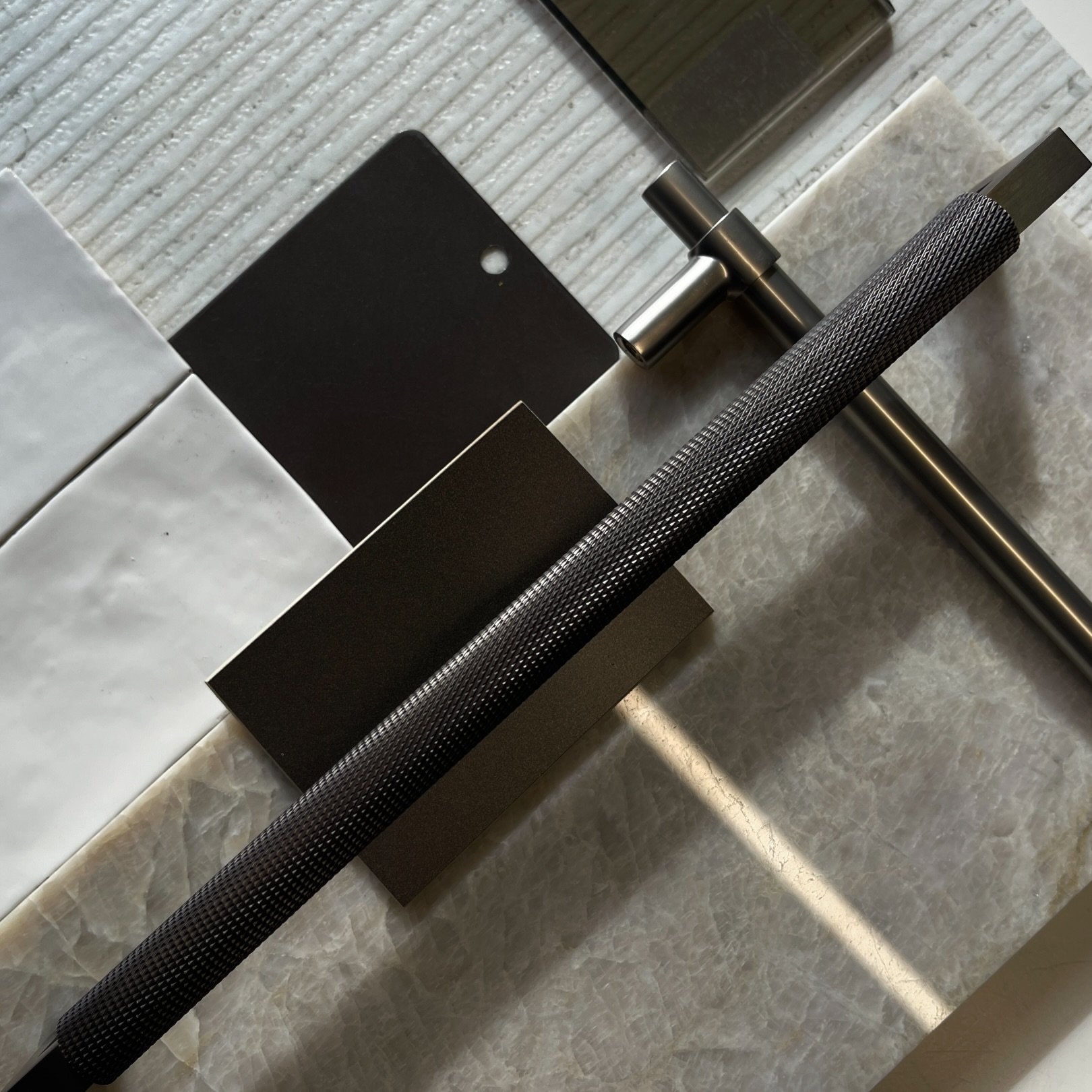 Personally, I&rsquo;ve seen a growing interest in bronze and blackened brass over the past year, and perhaps this is a subconscious influence on my behalf but I&rsquo;m certainly not complaining. Pictured are final selections for an upcoming project.