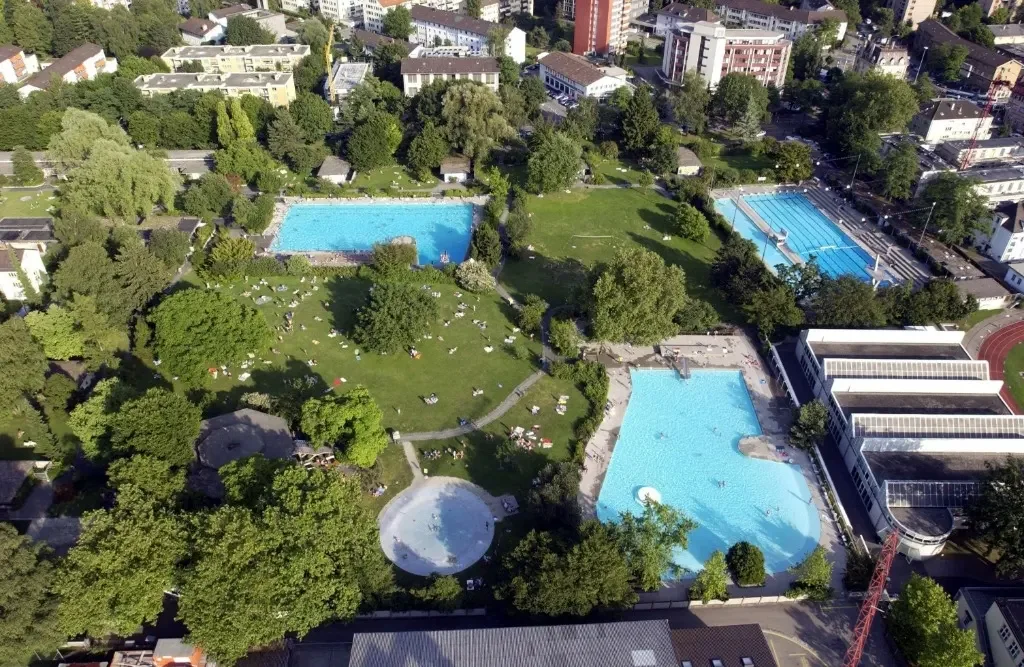 Afro Swiss Families at Badi Letzigraben
