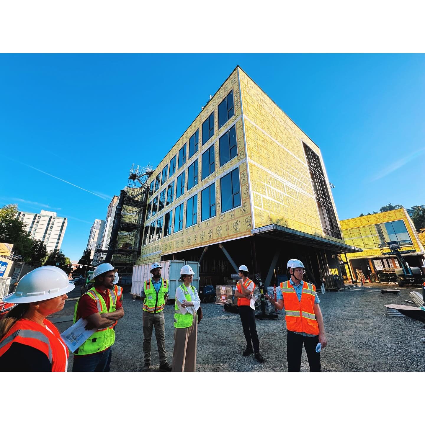 Field Trip &ndash; Mass Timber Edition! 🌲🏛️
 Schnitzer School of Art, Art History &amp; Design
Last week I got an incredible hard hat tour at @portlandstate 's newest project: the Schnitzer School of Art by @leverarchitecture . A natural match&mdas