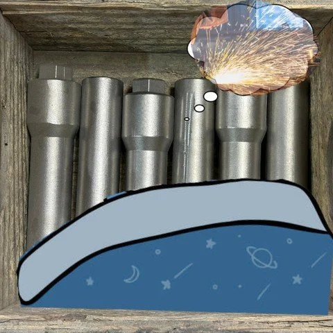 The rabble arms were all snug in their beds while visions of custom steel fabrication to fit their exact needs danced in their wee little heads