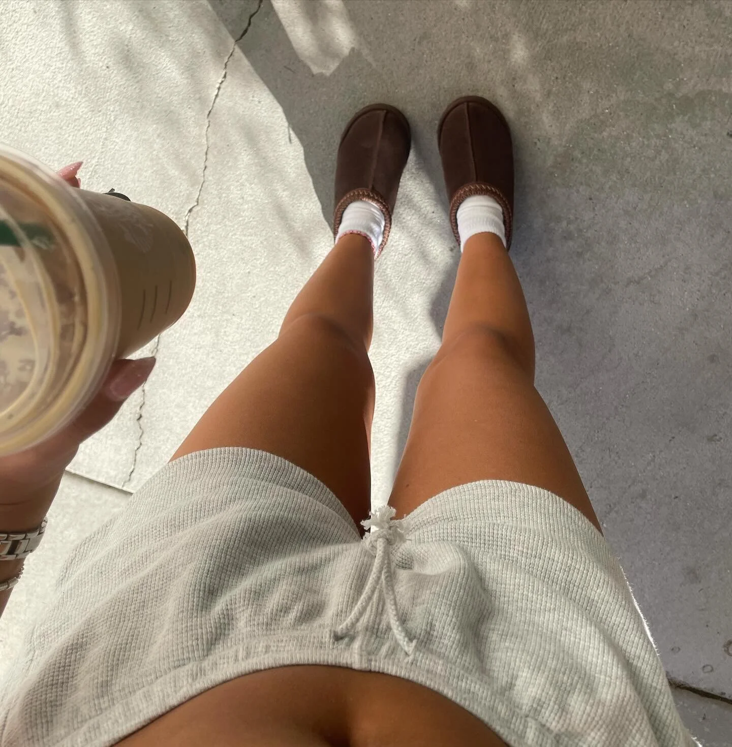 Fall tans are a must 🍂☕️