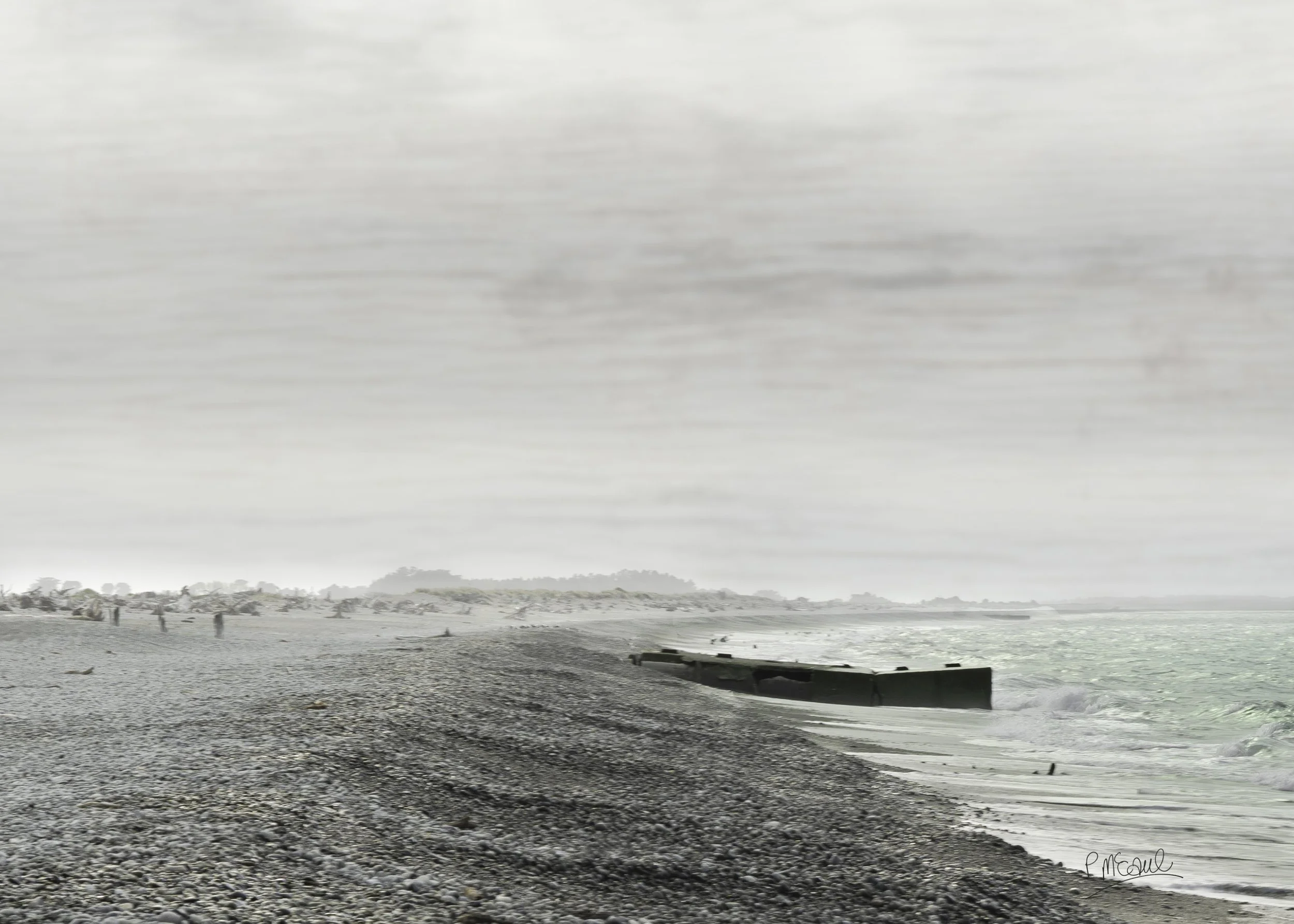 The Breakwater at Coopers Lagoon, Selwyn NZ