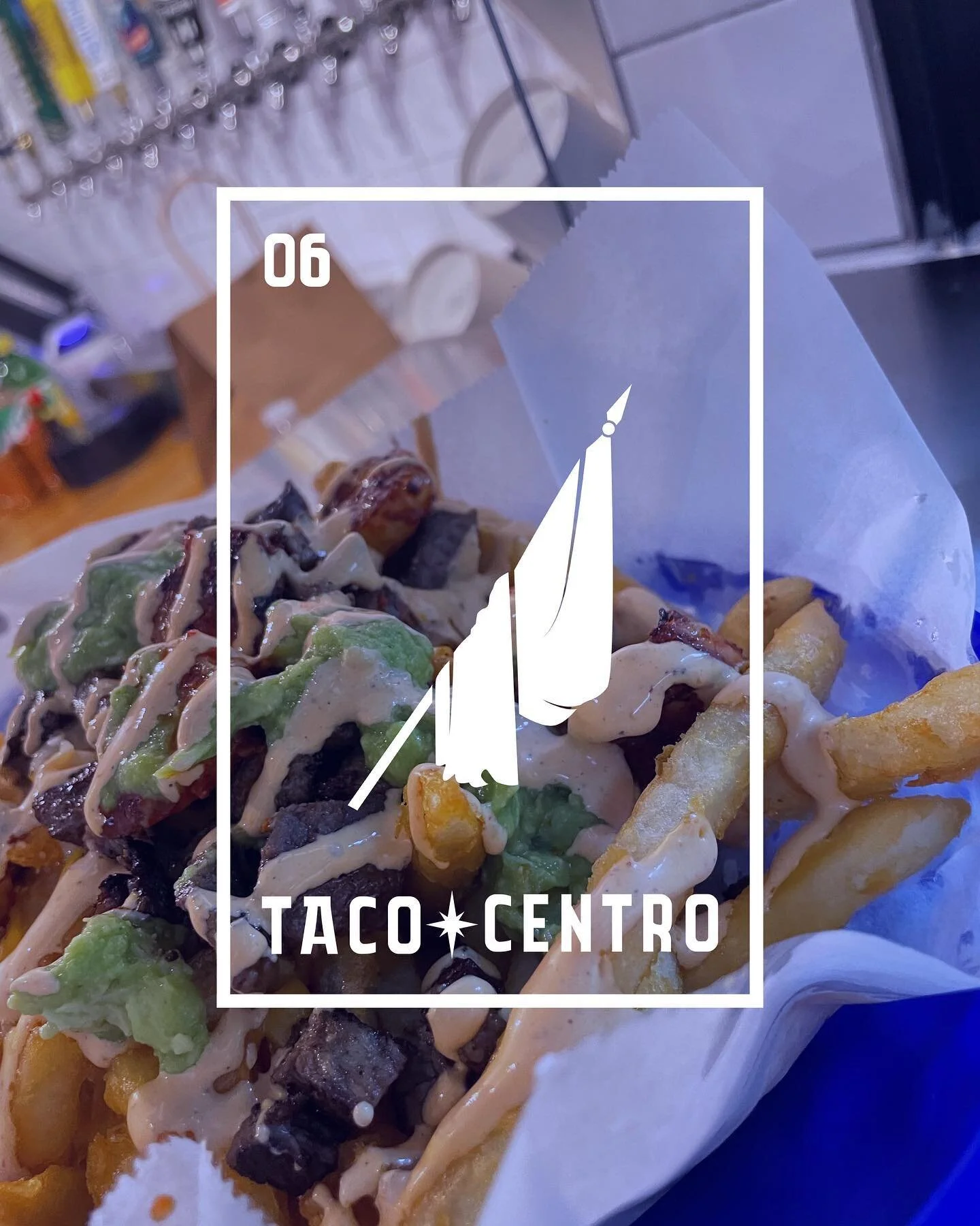 Delicious Mar y Tierra Fries! 💙 

Spicy Grilled Shrimp &amp; Angus Steak, Guacamole, Sour Cream, Cheese &amp; Chipotle Sauce! 🦐 🥩 🥑 🍟 

Visit Taco Centro, located in Downtown San Diego&rsquo;s Gaslamp Quarter! Come join us for tacos, burritos, f