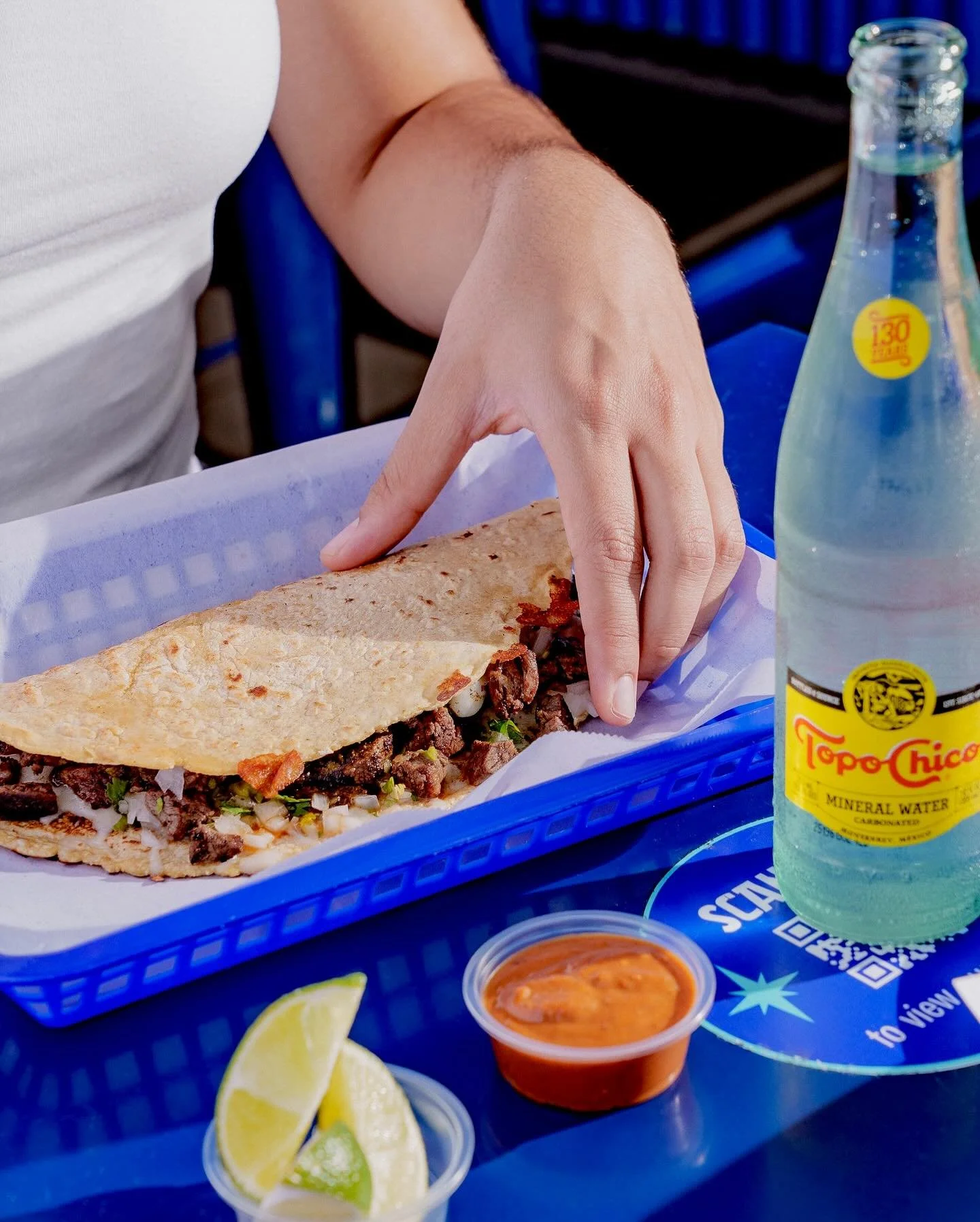 🔥 Meet our TC KEKA! 🔥
A handmade corn tortilla stuffed with melted cheese, fresh veggies, creamy avocado, and your choice of meat. 🧀🥑🌮

Warning: one bite and you&rsquo;ll be hooked for life 🤤✨#TacoCentro 🔵
&bull;
👉🏼Visit Taco Centro, located