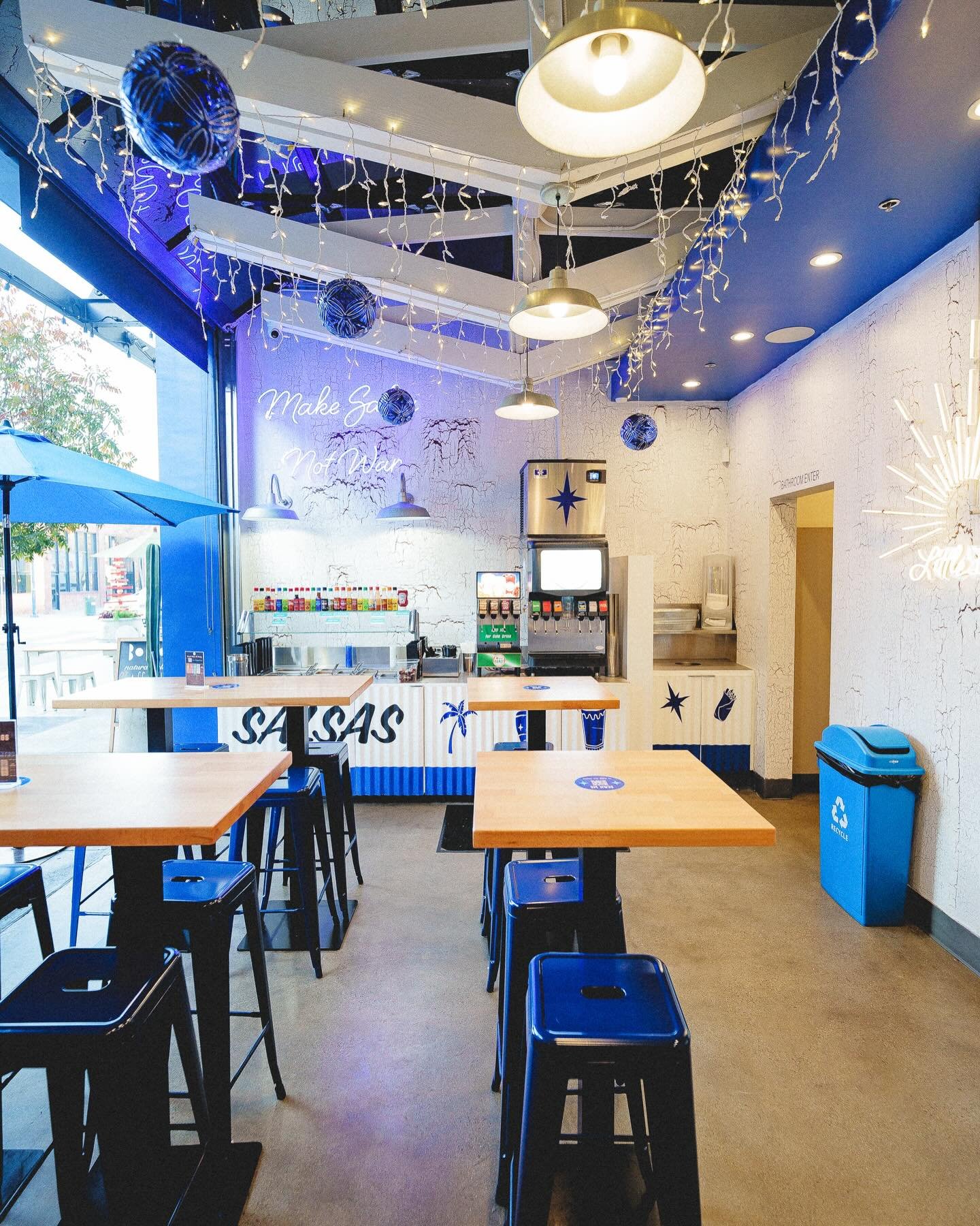 Our place is feeling extra special this season 🎄✨
From the lights to the details, we&rsquo;ve decorated our space to celebrate the holidays 🔵 all while serving the flavors you love.

Stop by, enjoy the festive vibes, and make it a December to remem