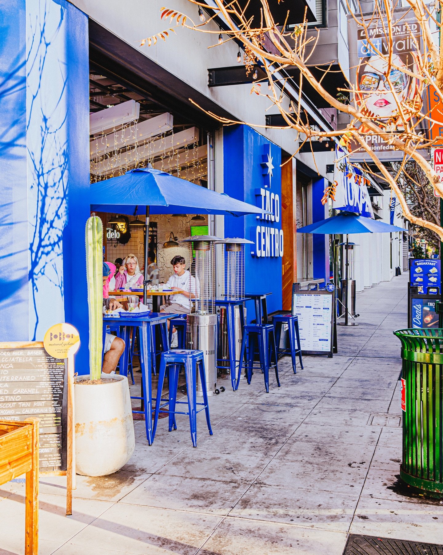 Hello #LittleItalySD 👋🏽🌮 #TacoCentroSD
&bull;
📍 2171 Kettner Blvd, San Diego, CA 
📍 539 Island Ave San Diego, CA
&bull;
#tacocentrosd #tacotimesd