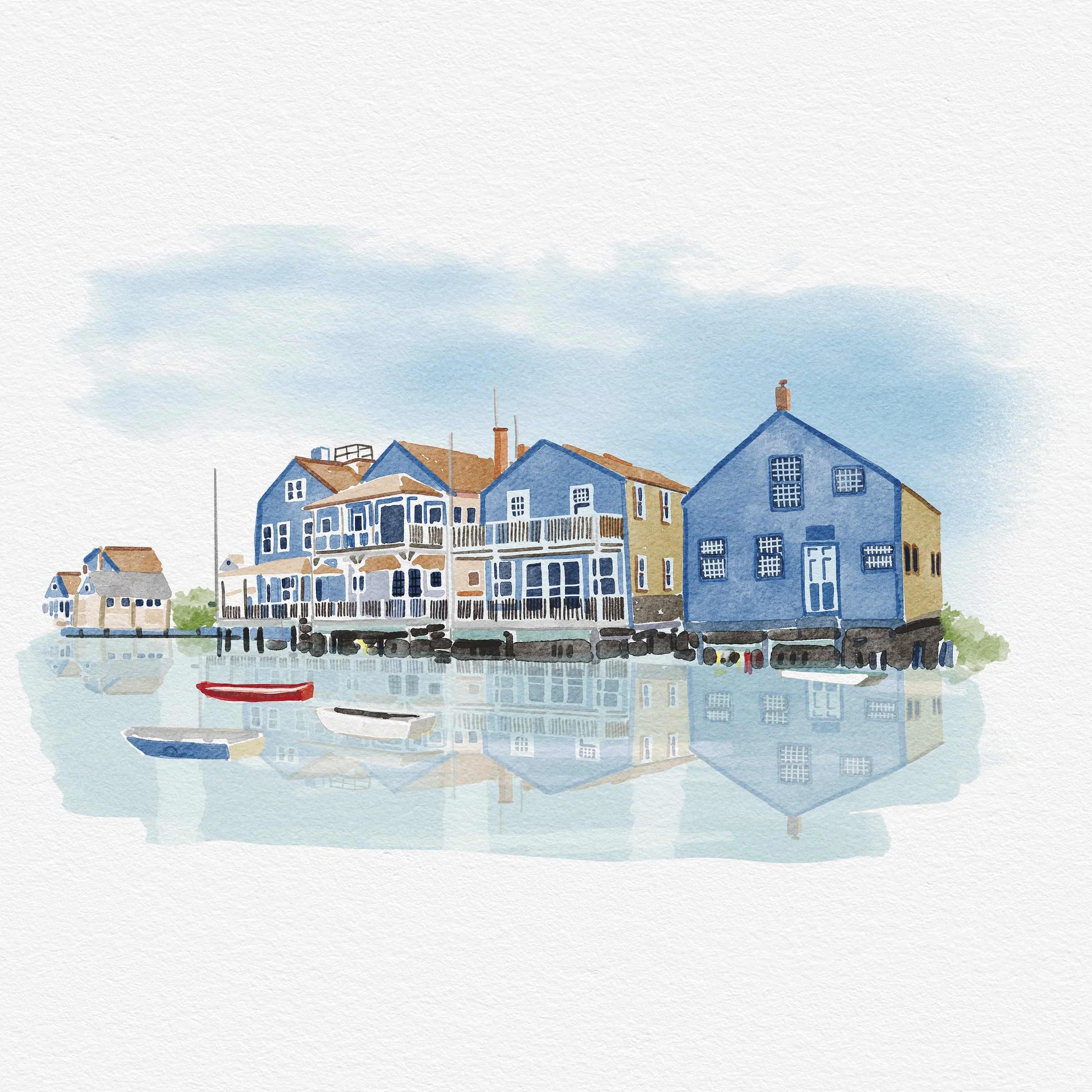 Old North Wharf in Nantucket