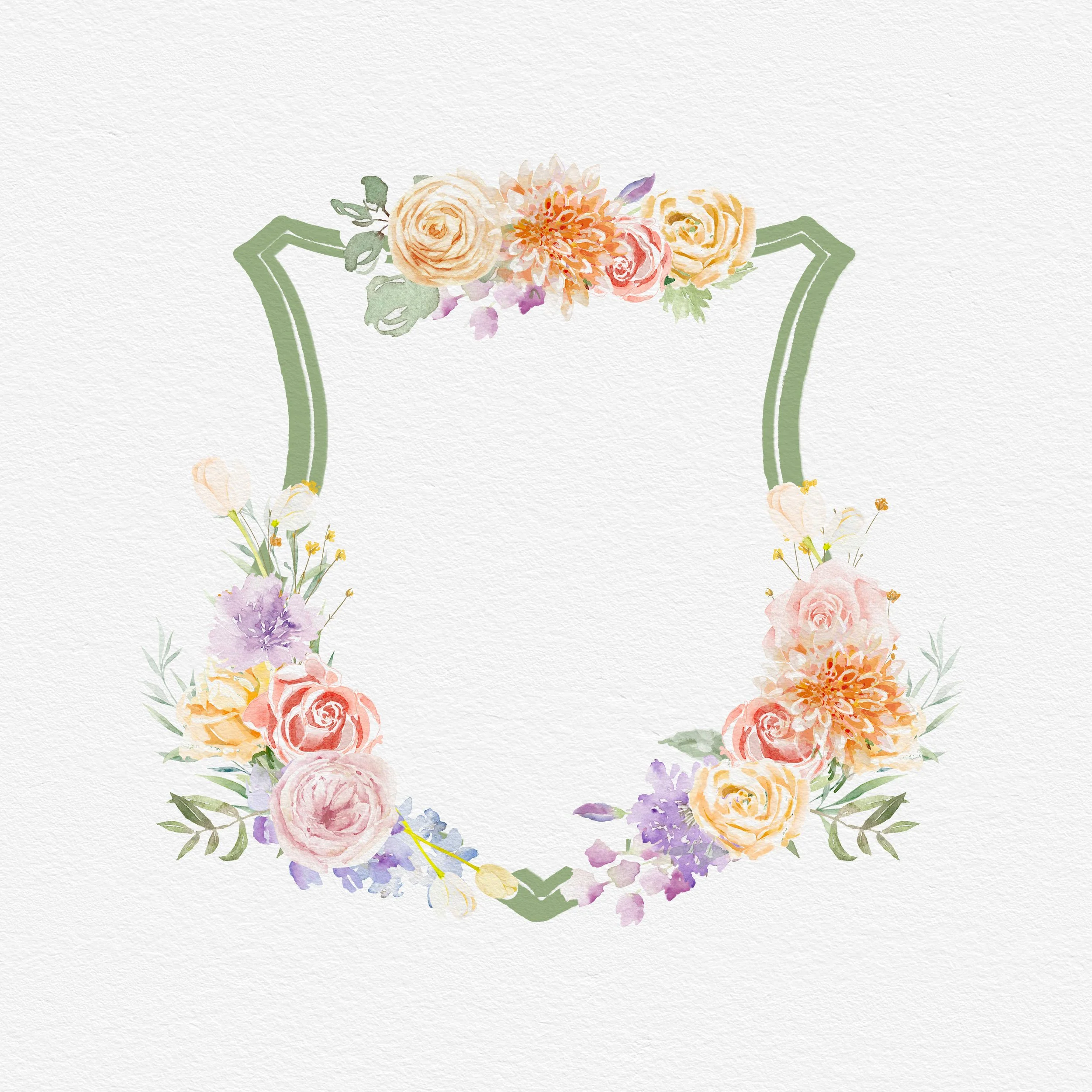 Deep Forest Green crest