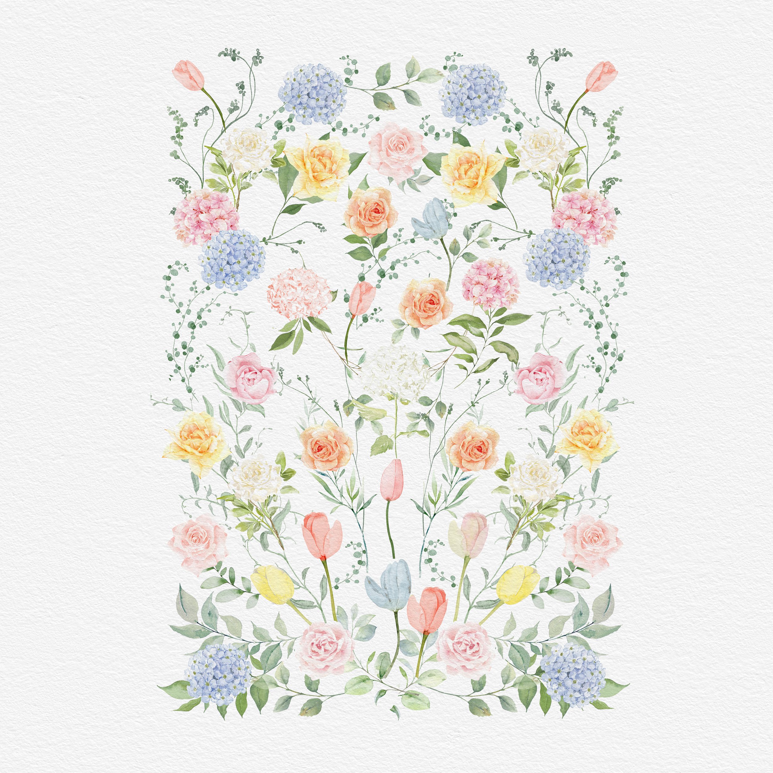 Floral pattern for Liner