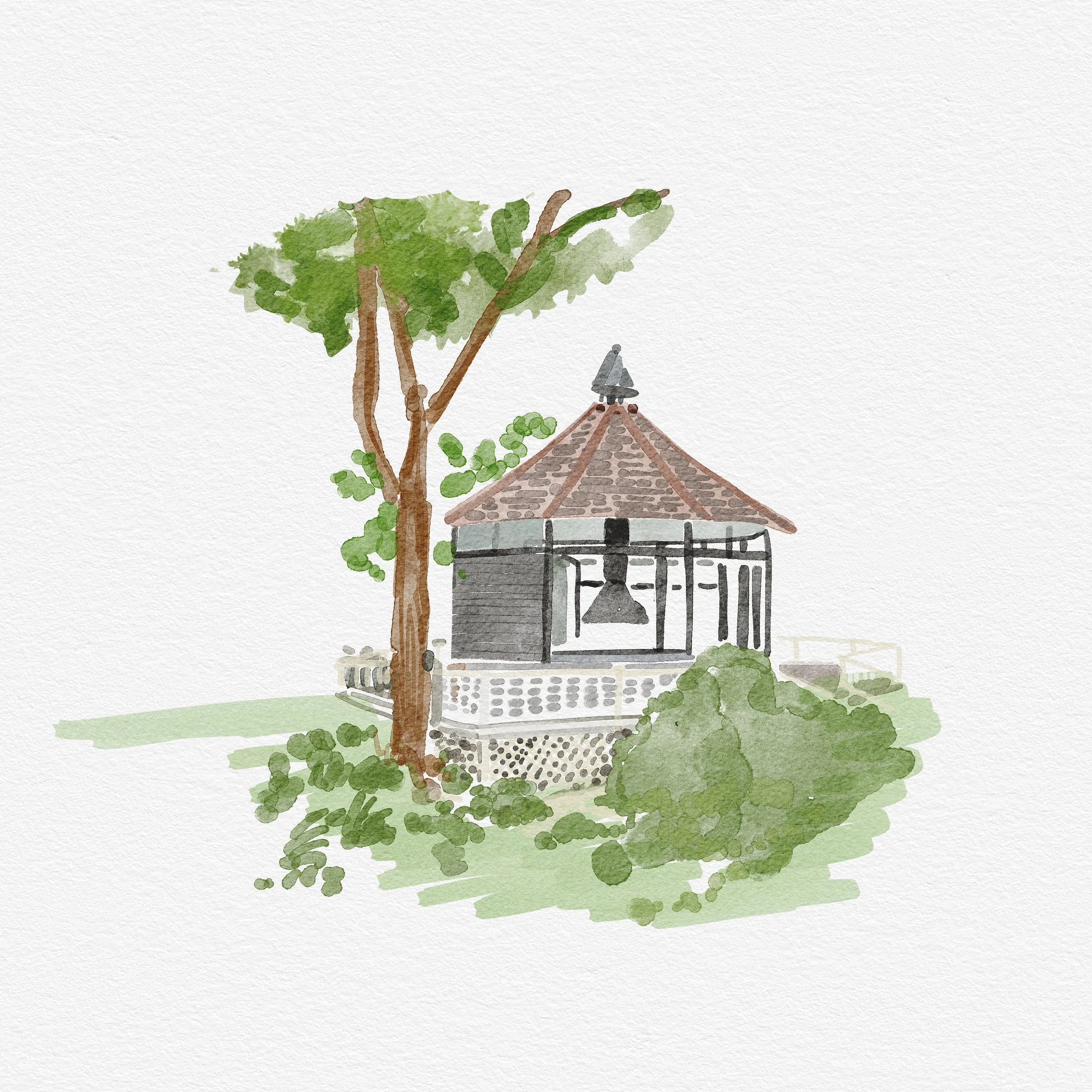 John Steinbeck's historic writing gazebo