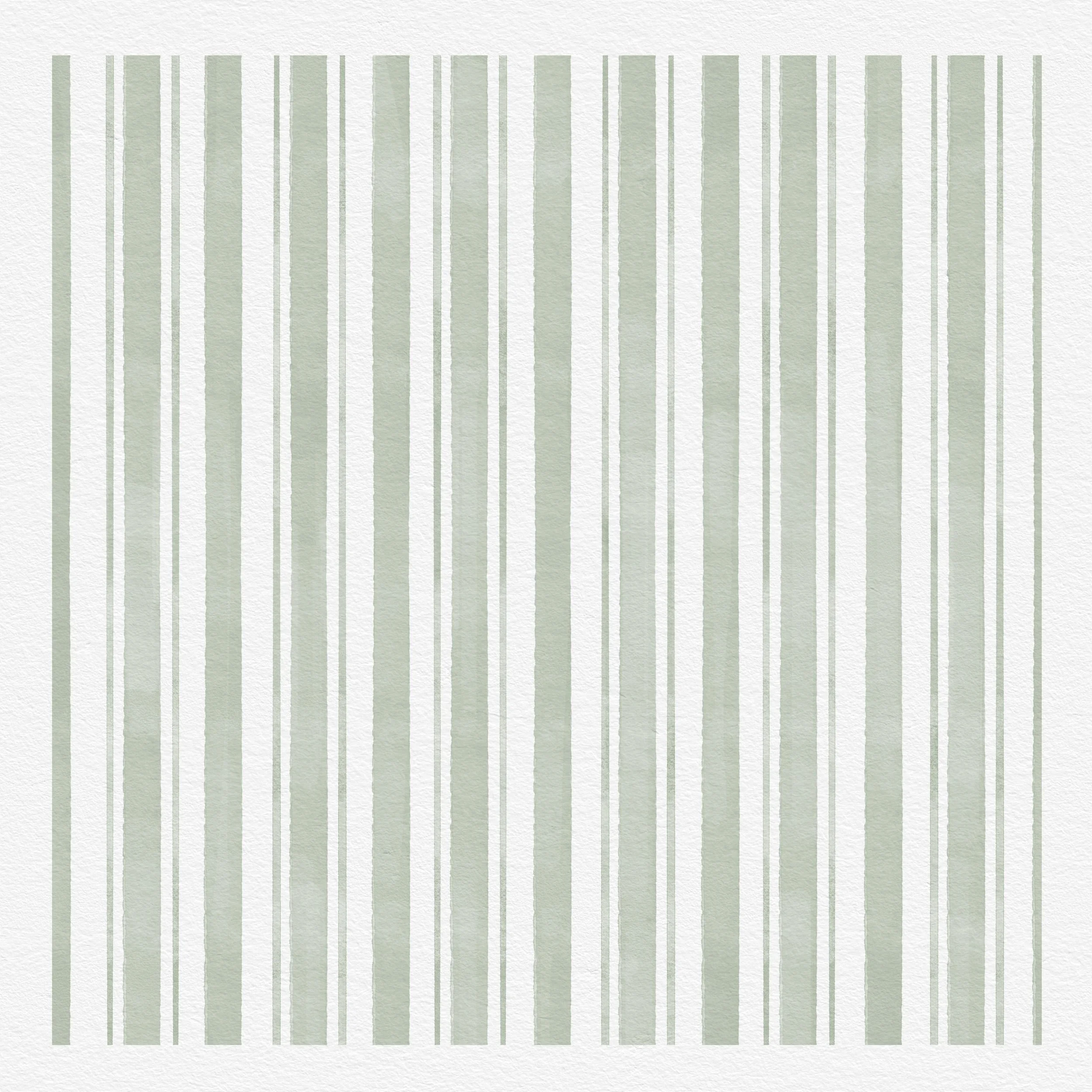 Green double stripes
