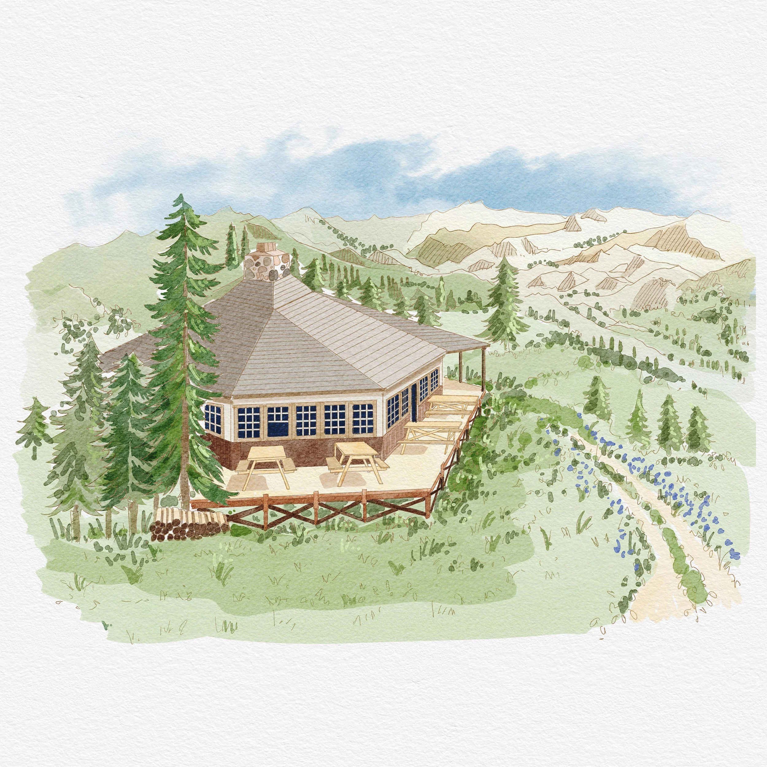 Roundhouse, Sun Valley - ID