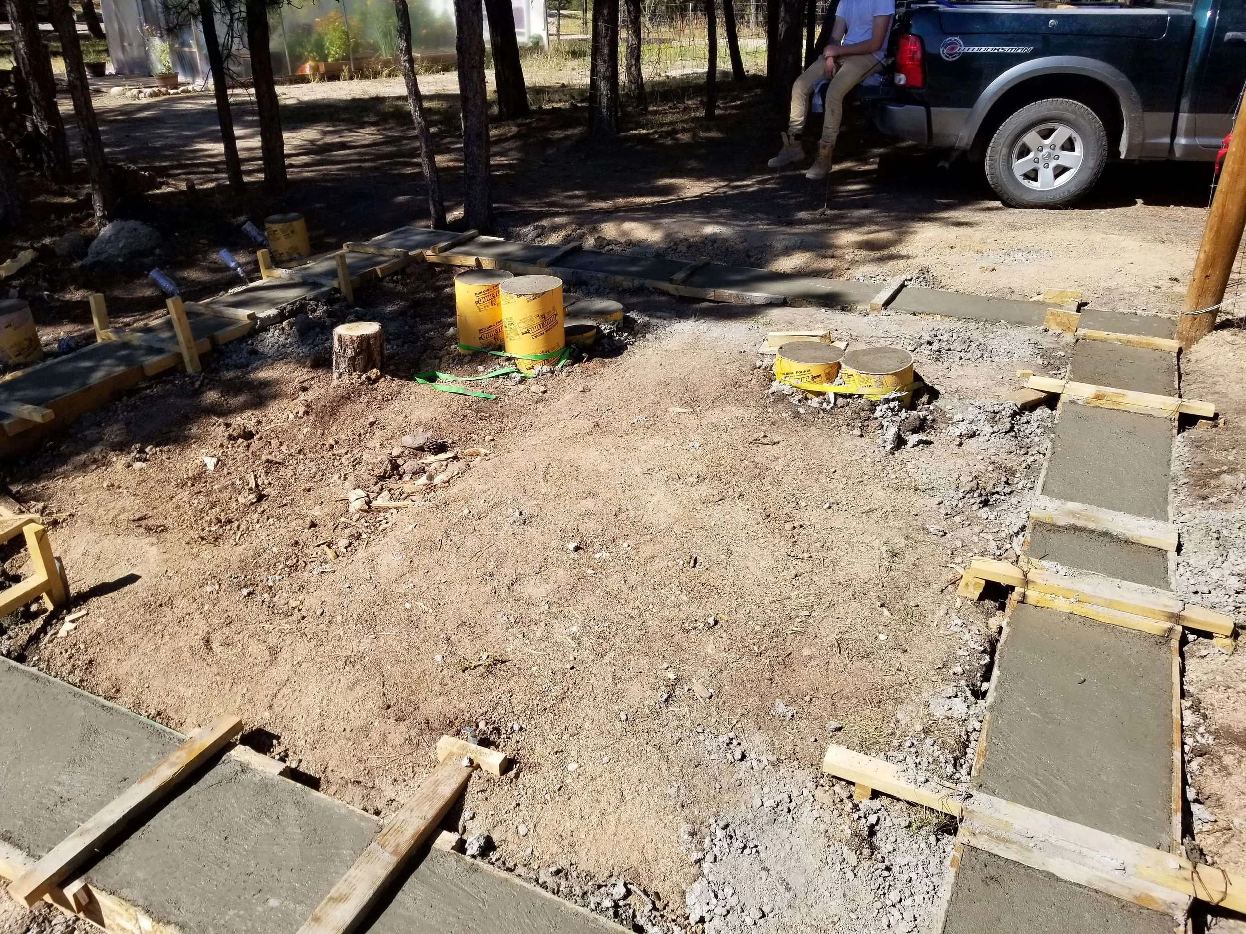 Footers and pylons