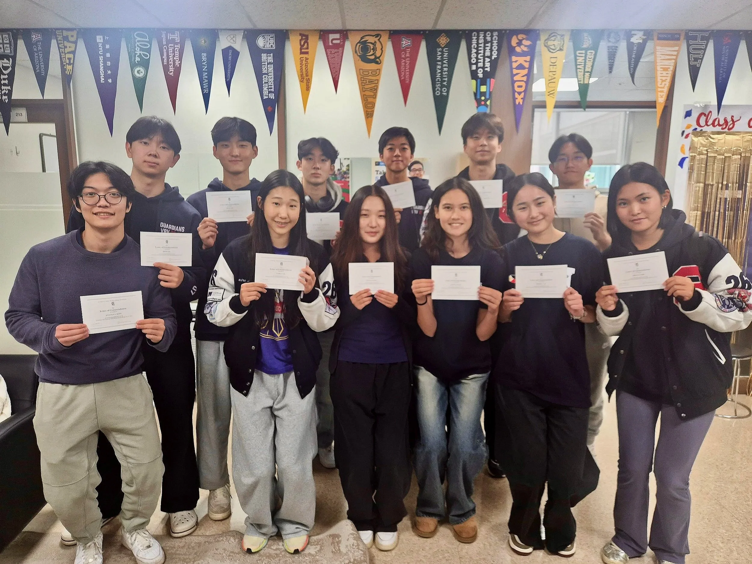 National Merit Recognizes 13 YISS Seniors 