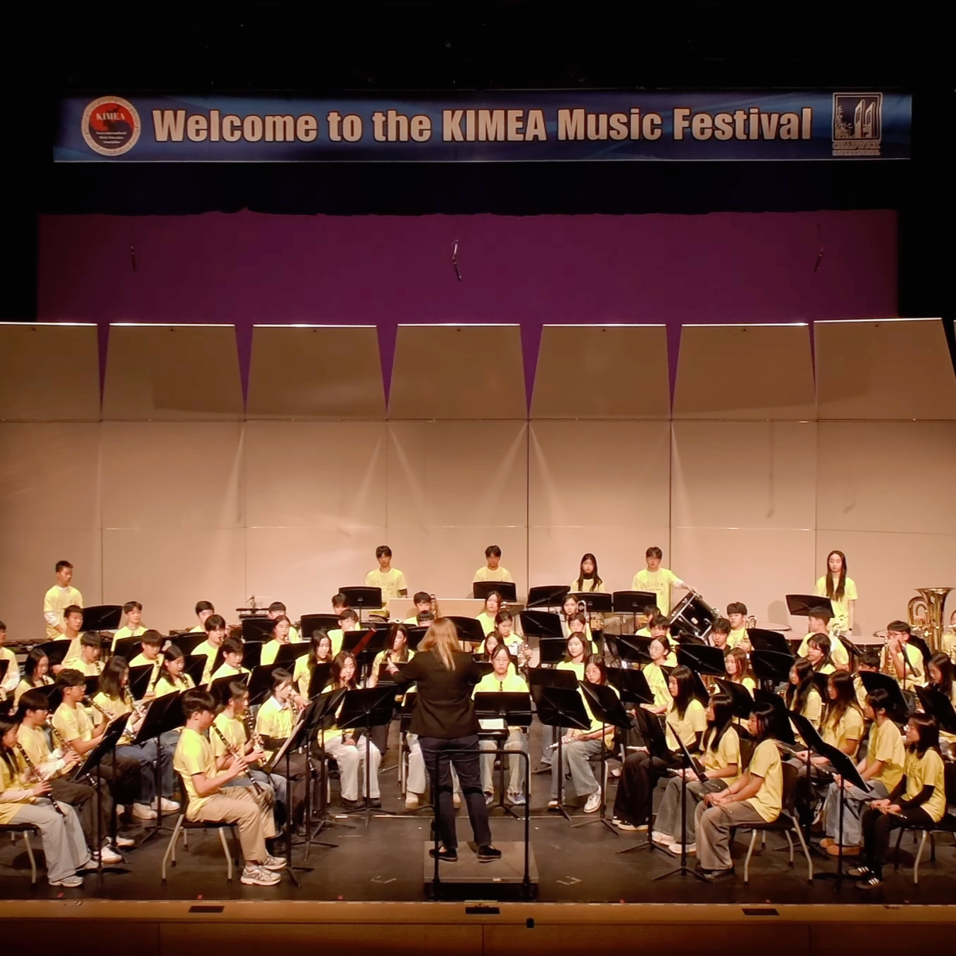 YISS Musicians Perform in KIMEA MS Honor Band