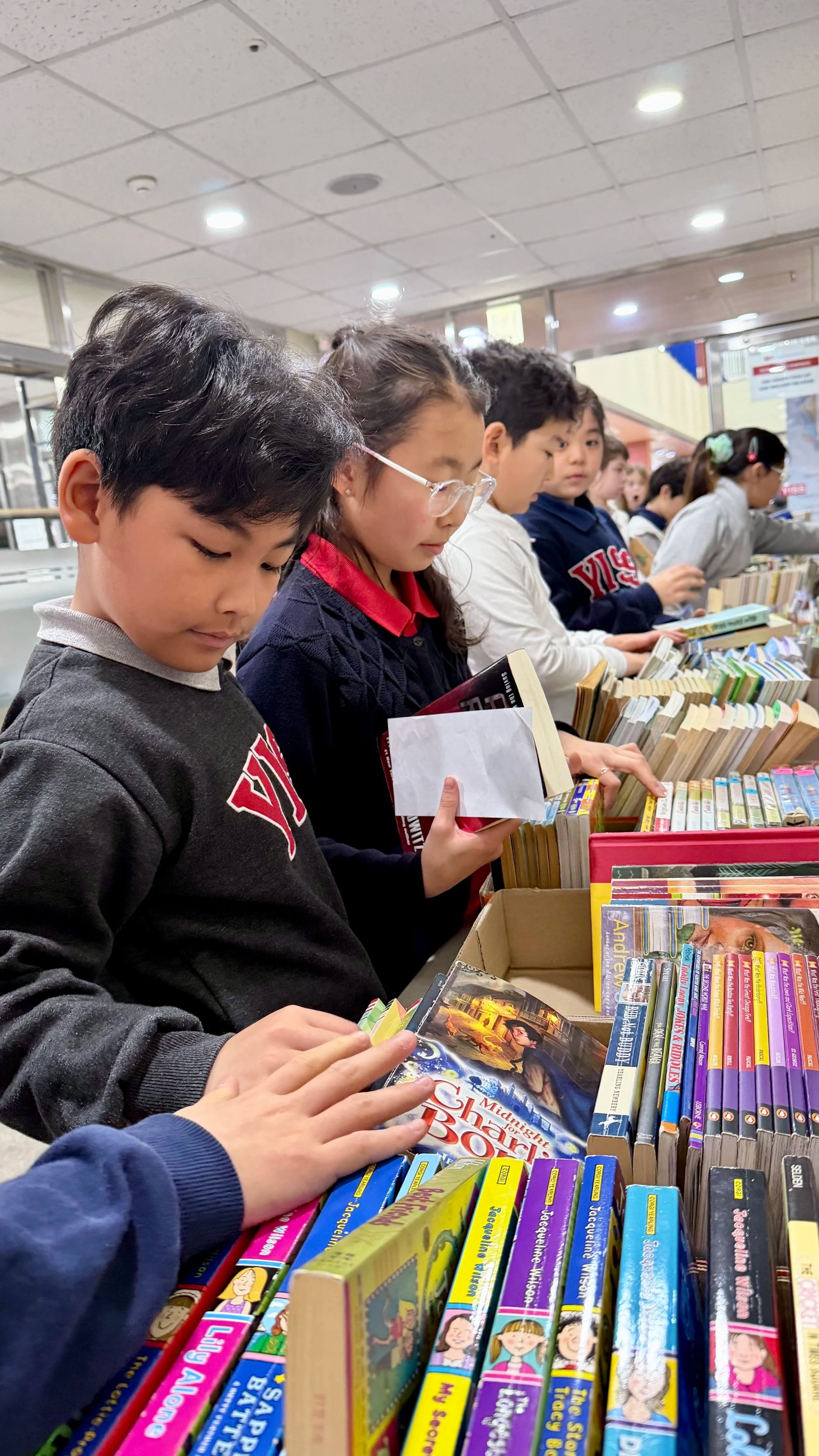 Readers Discover New Books at Book Swap