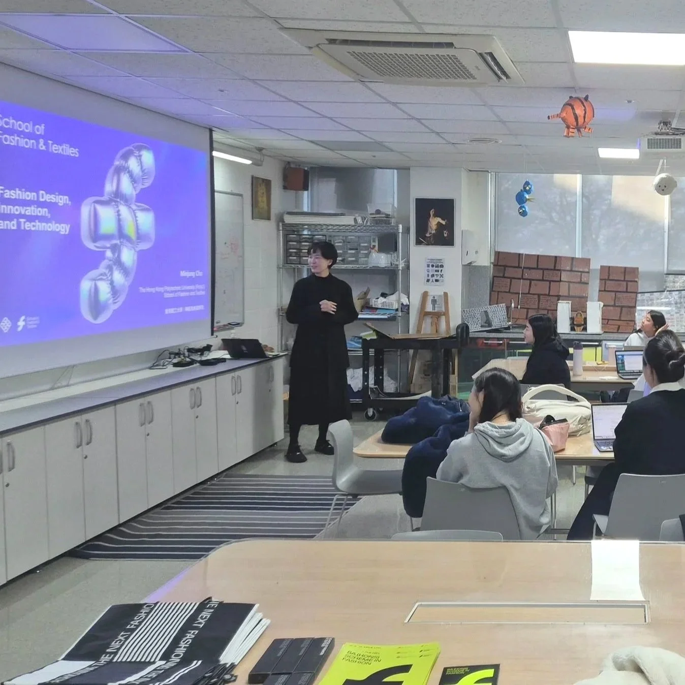 Guest Lecturer Explores Fashion Innovation and Sustainability