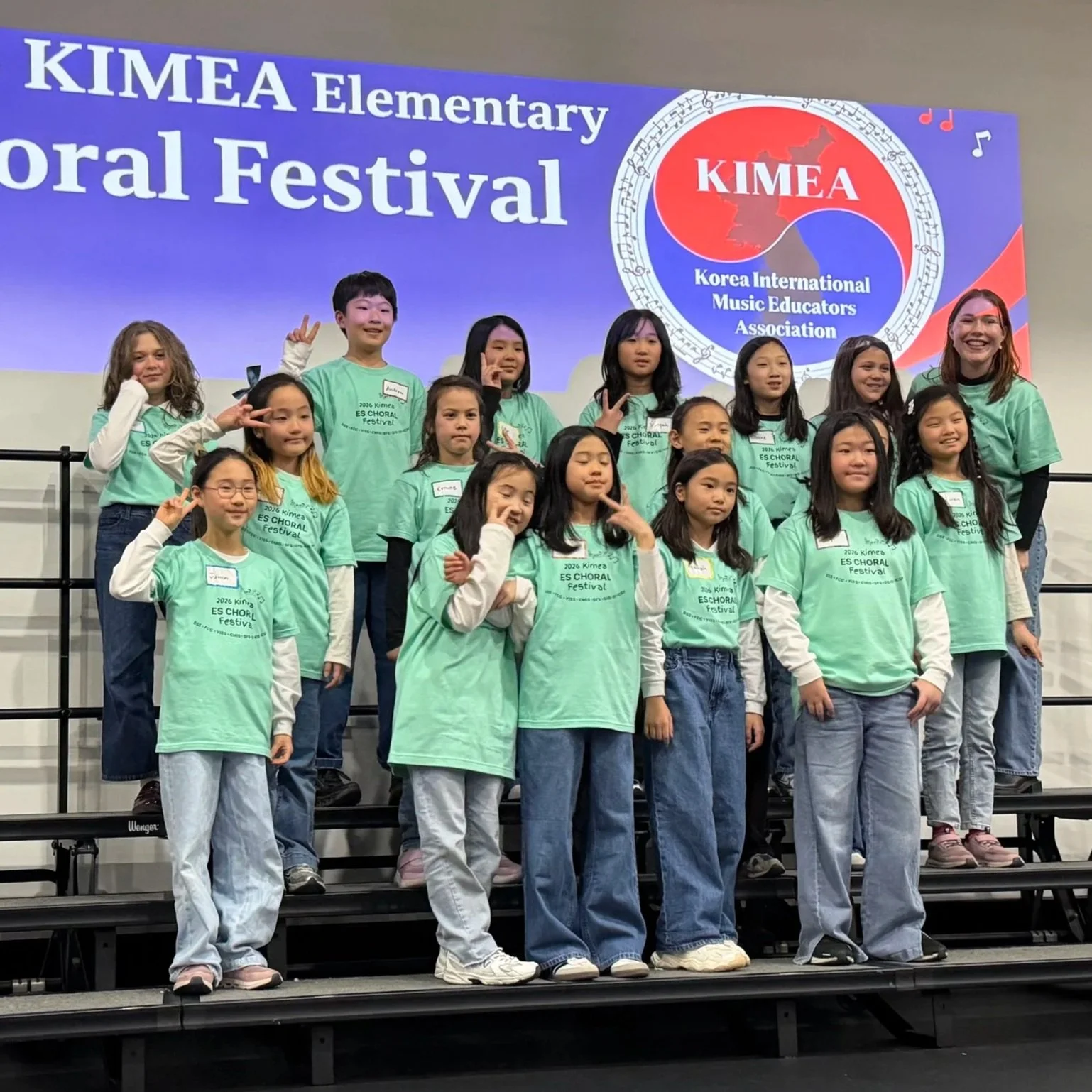 Elementary Students Perform at KIMEA Choral Festival