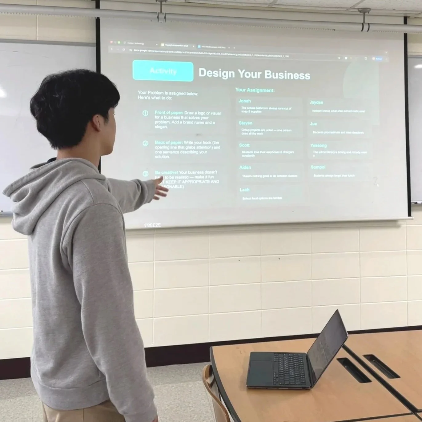 Young Entrepreneurs Club Wraps Up its First Trimester