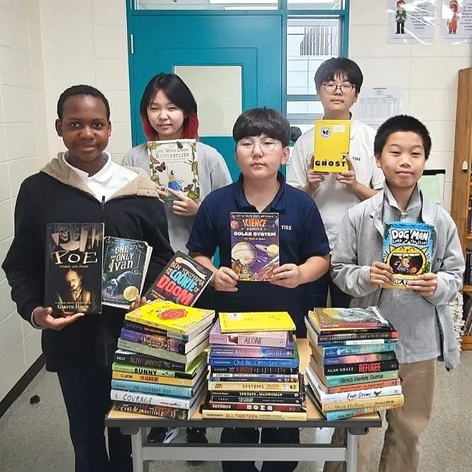 Students Rise to the 40-Book Challenge in Mrs. Pakos' Class