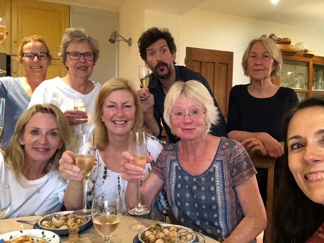 French art excursion group photo