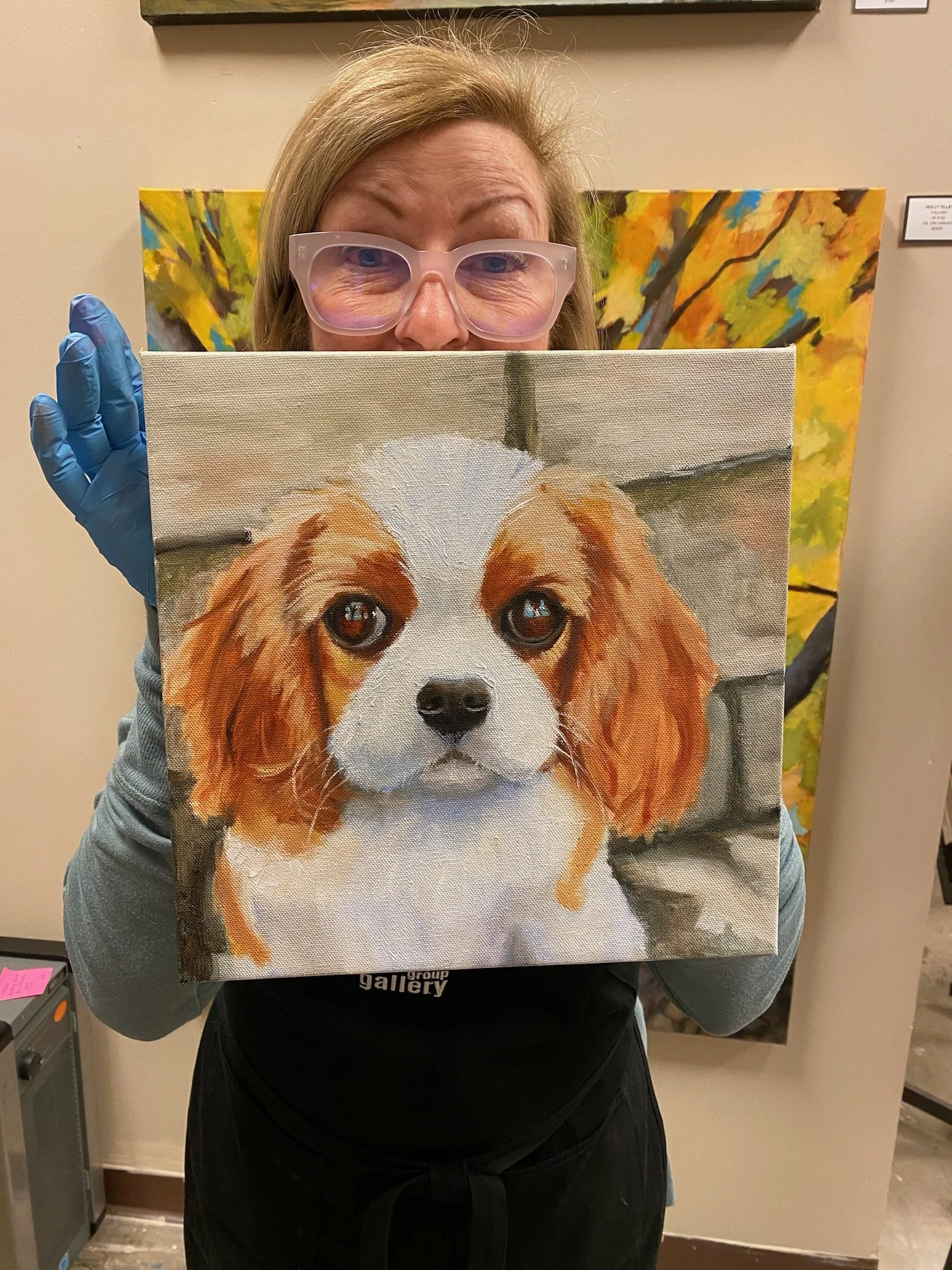 Holiday and Birthday Gift Commissioned Pet Paintings