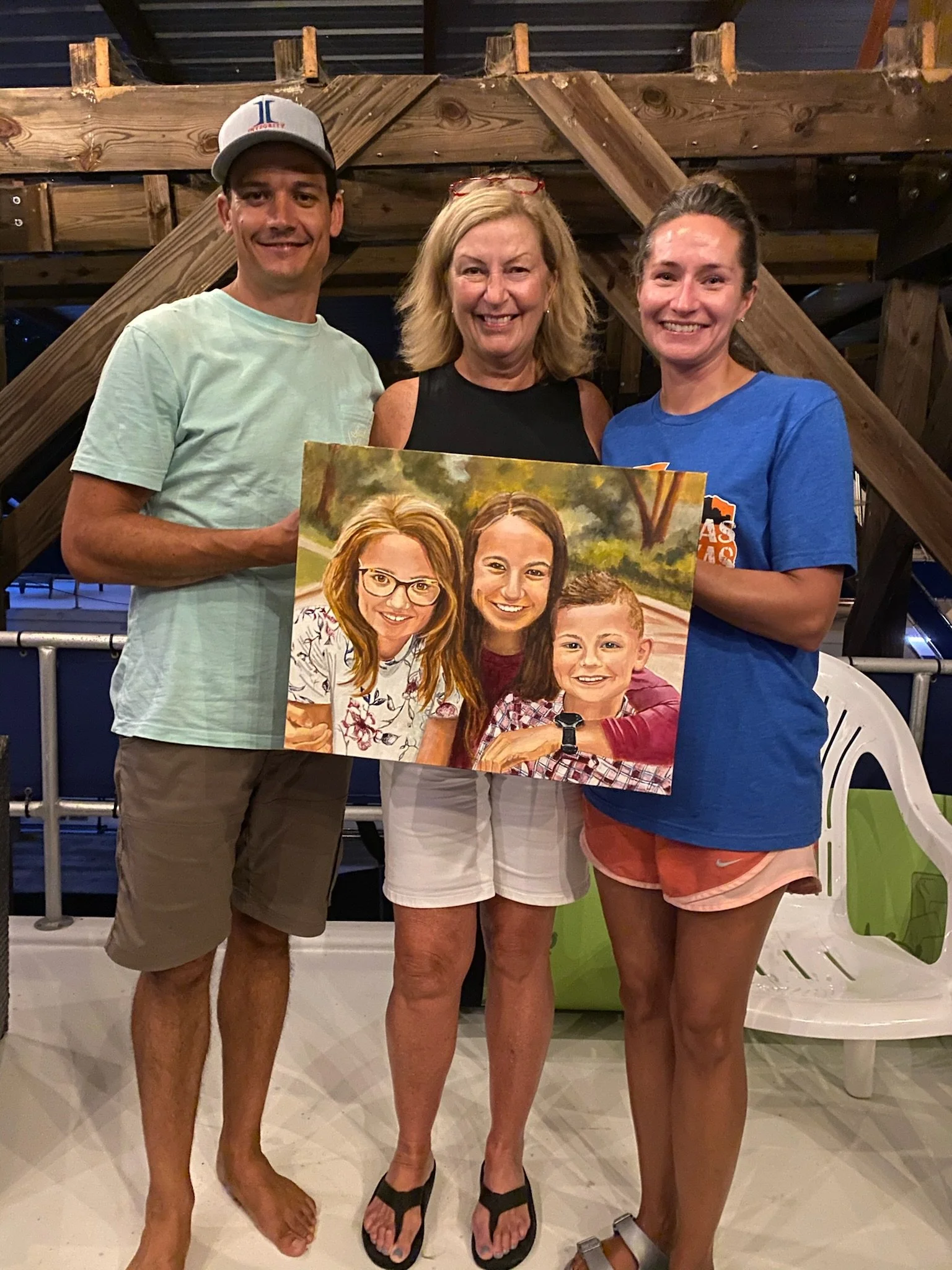 Family Paintings for Holiday and Birthday Gifts