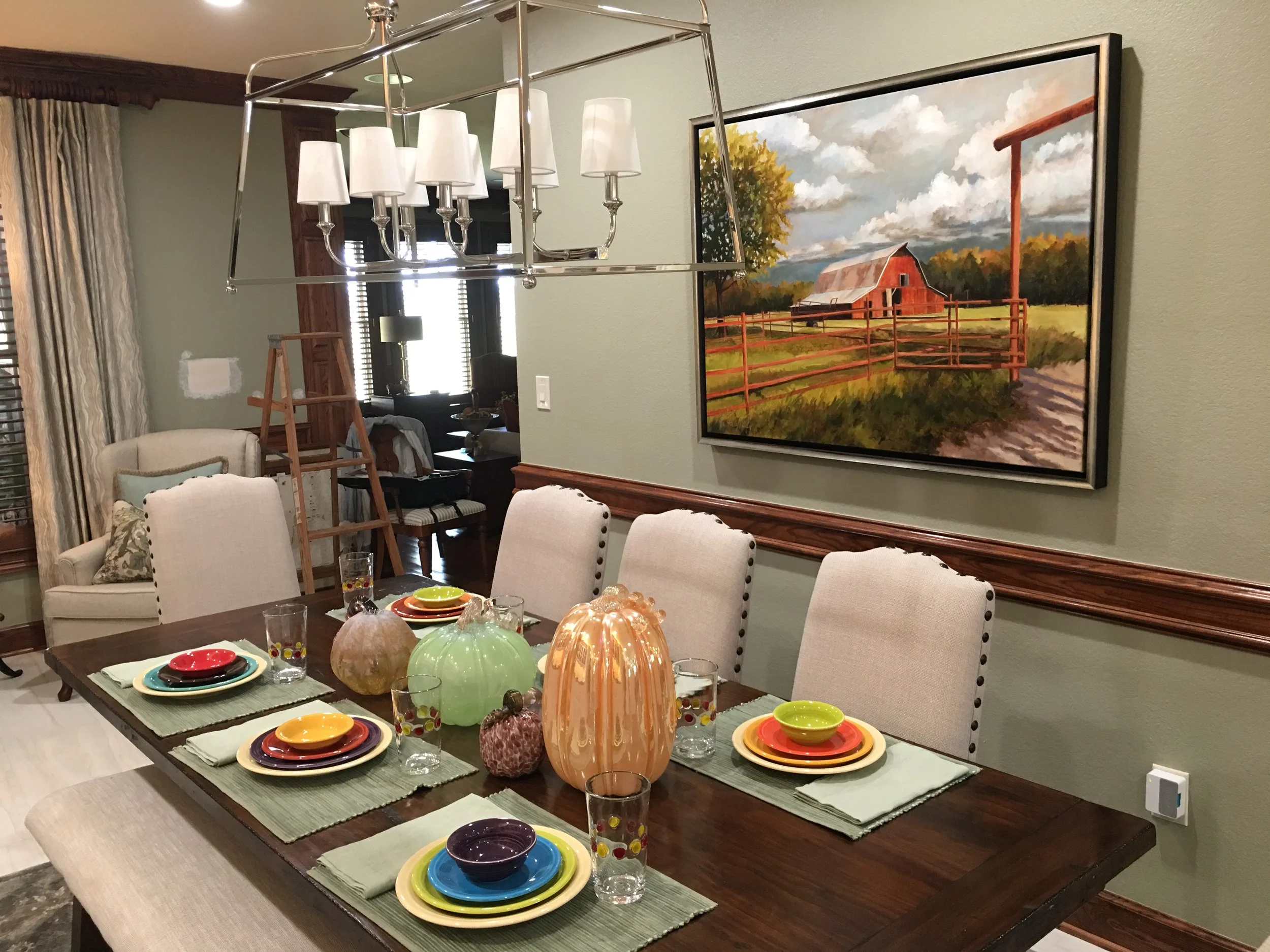 Large Custom Home Art