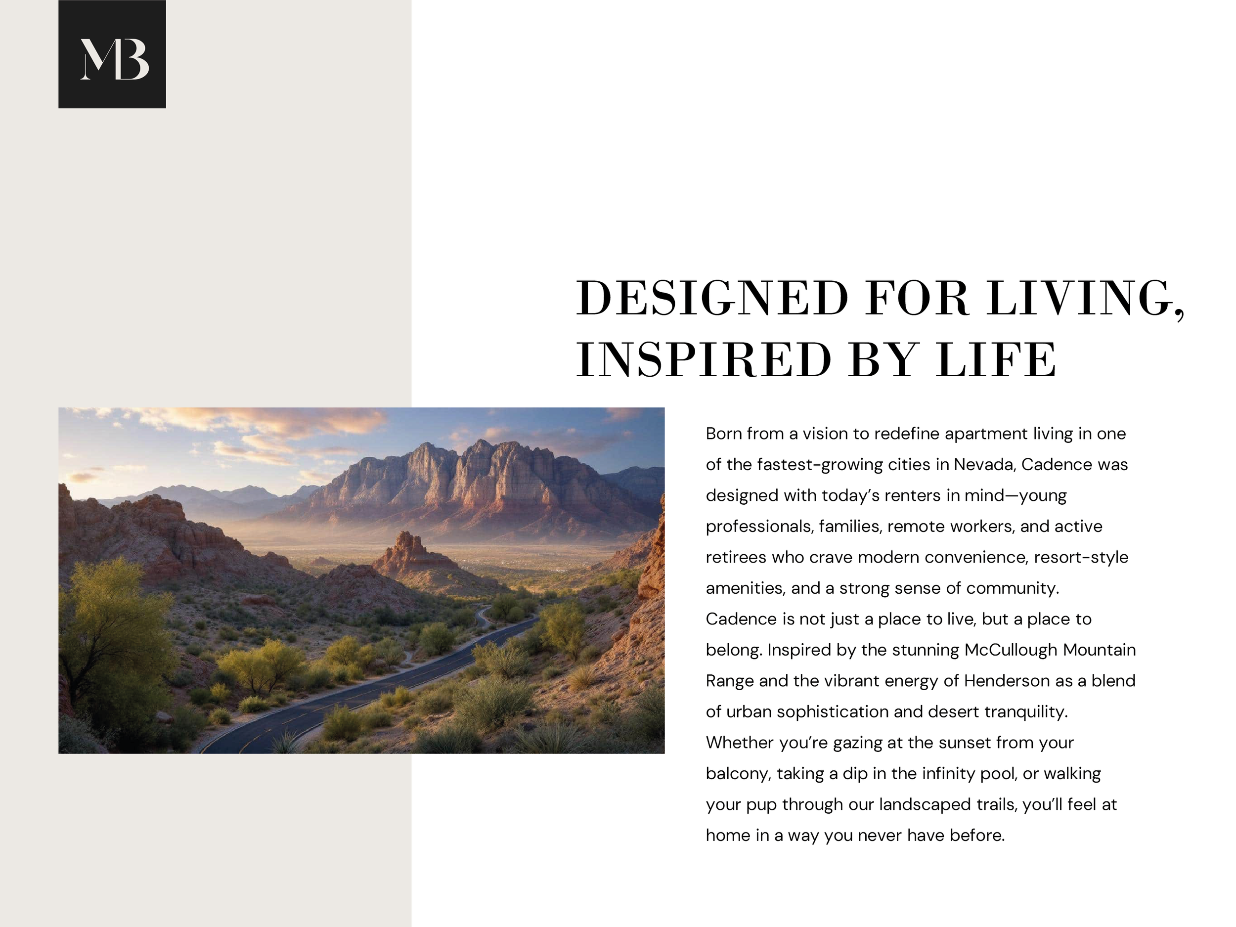 Cadence Leasing and Clubhouse Interior Design