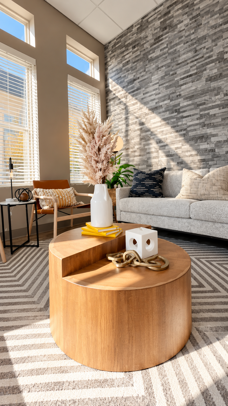 Sunlit Modern Lounge with Wooden Coffee Table.png