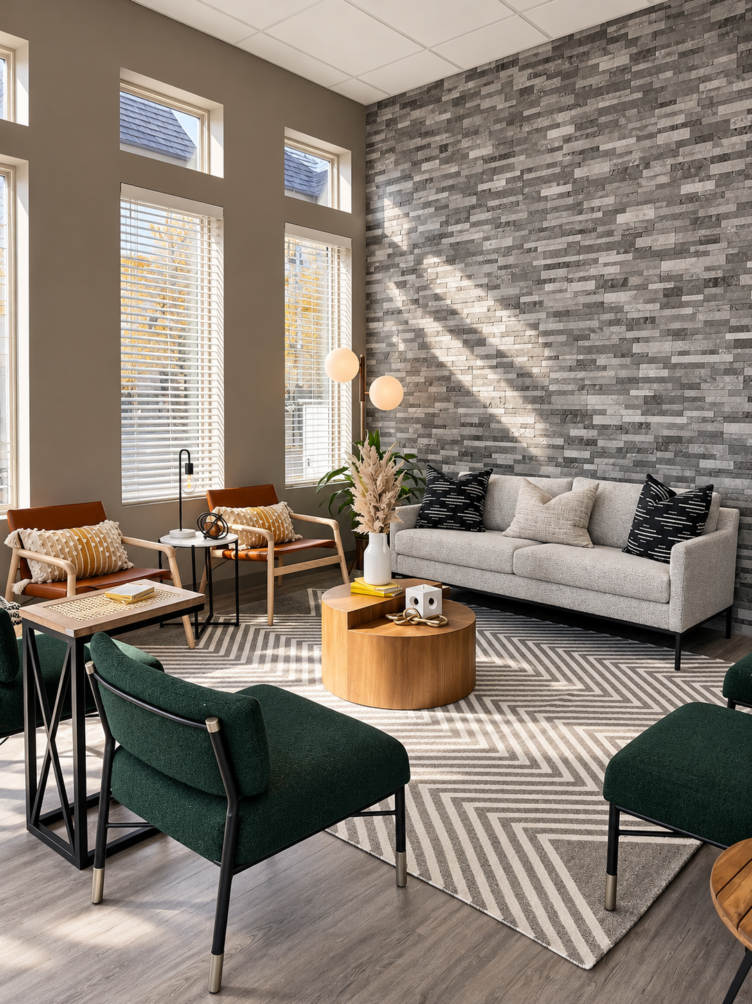Sunlit Contemporary Lounge Interior.png