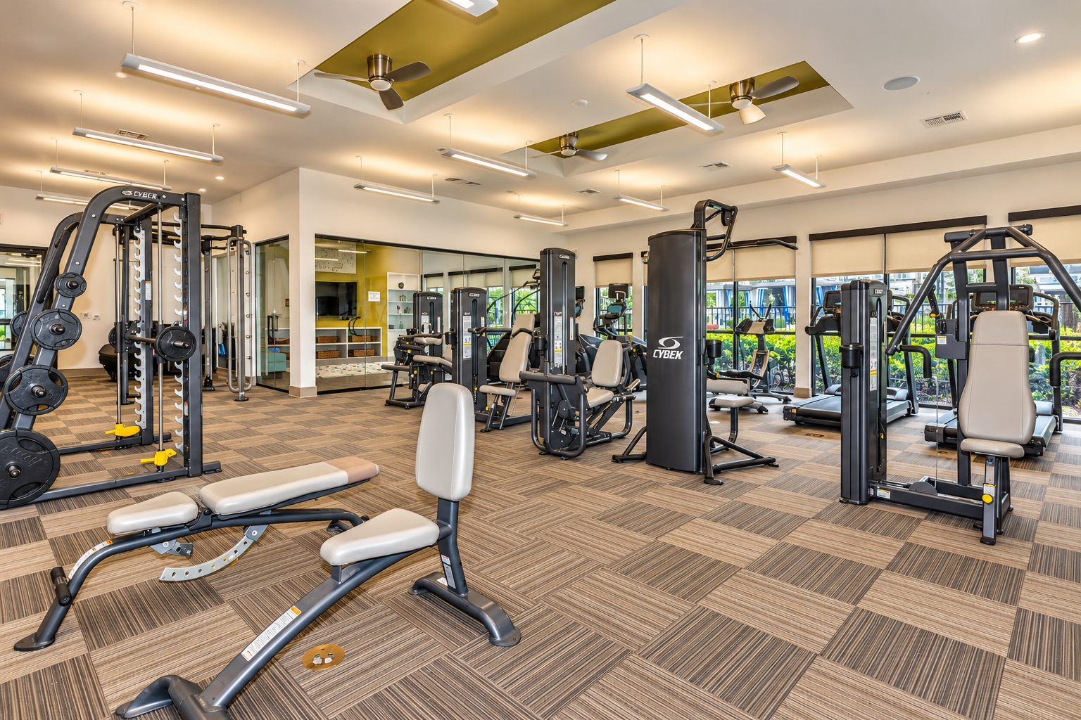Modern Cybex Gym Interior.png