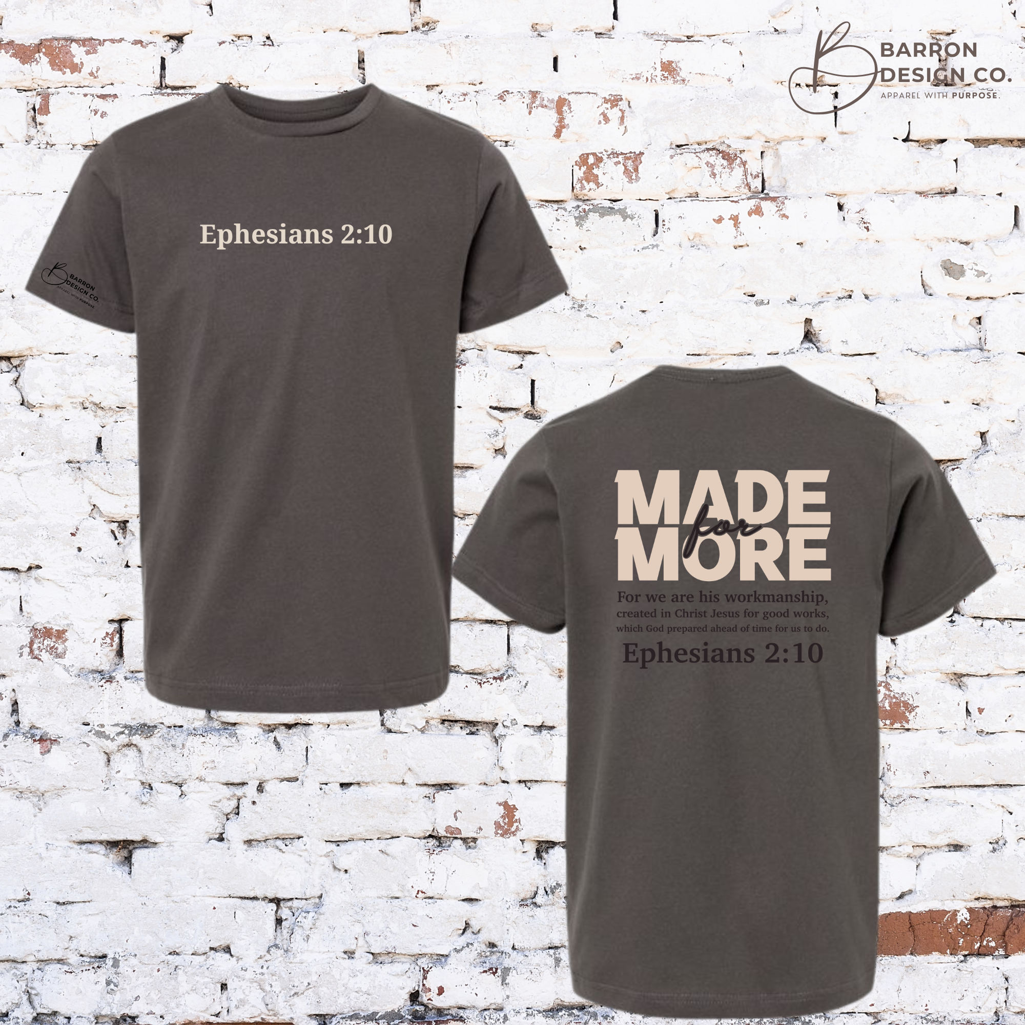 Made for More - Ephesians 2:10 Youth Tee