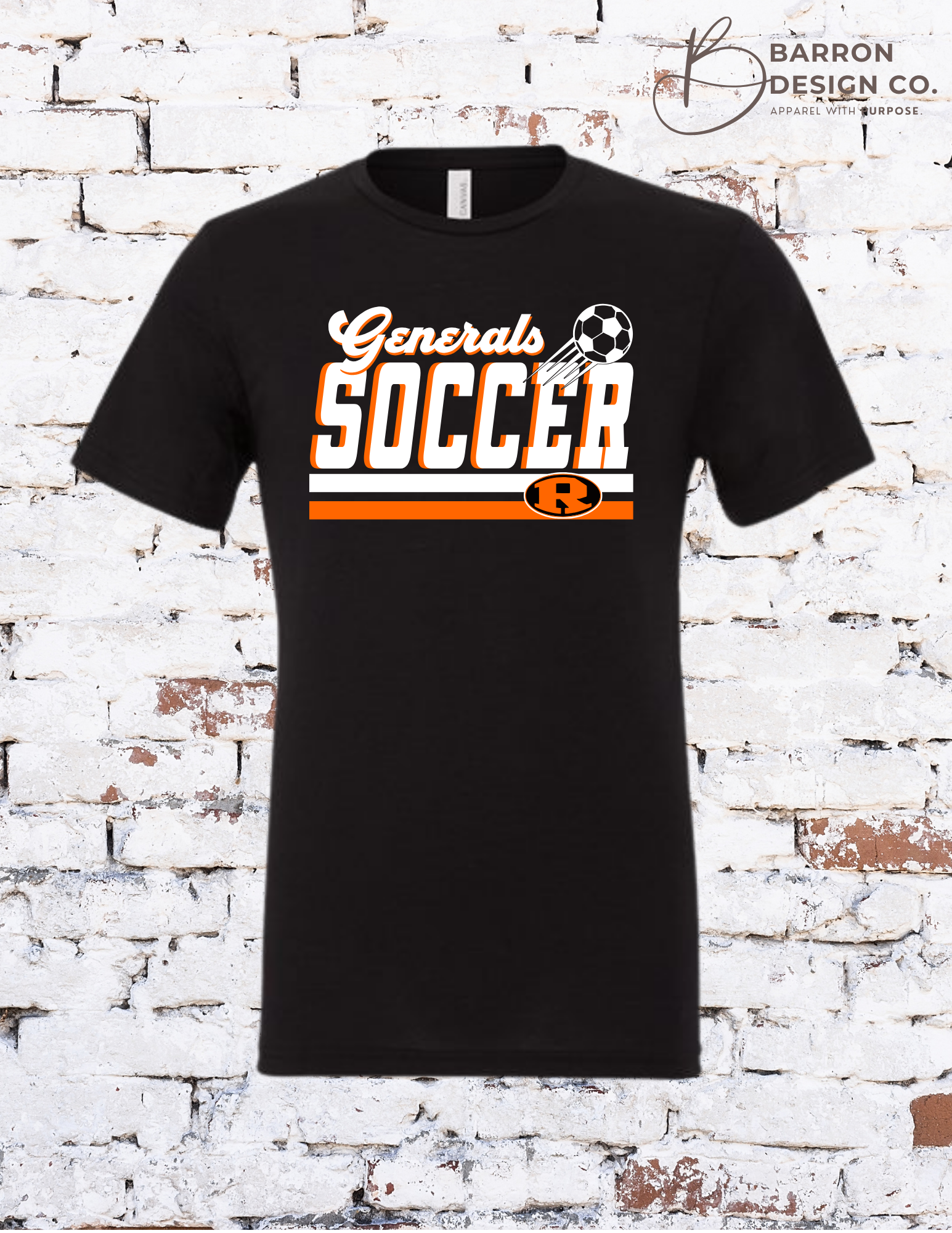 Ridgewood Soccer - Youth Sized Black Apparel