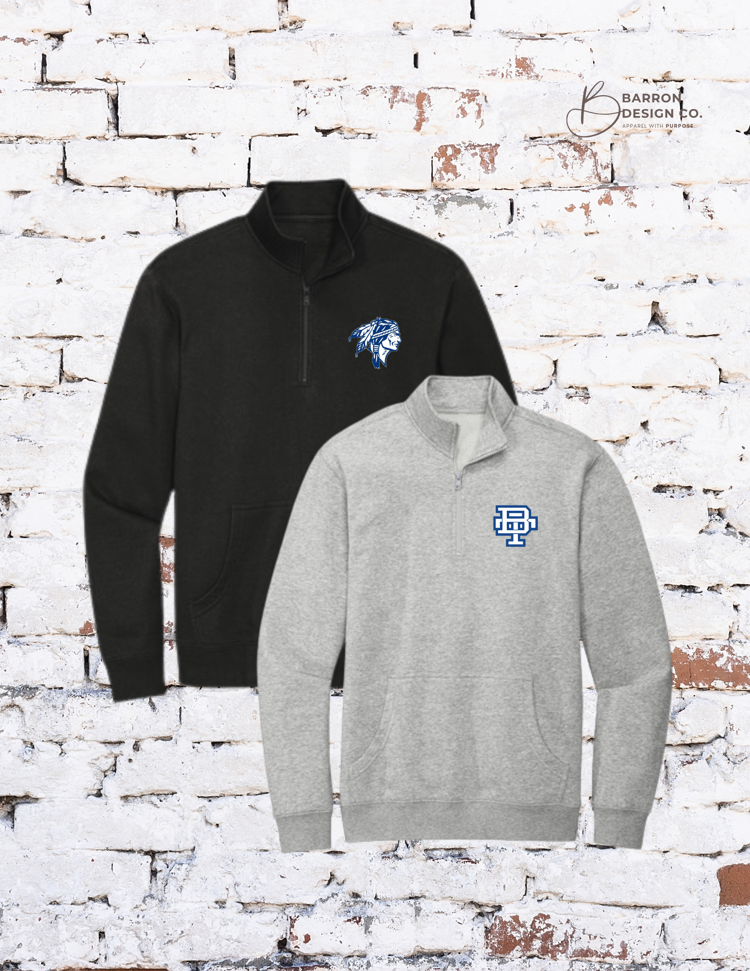 Warriors Quarter Zip Sweatshirt