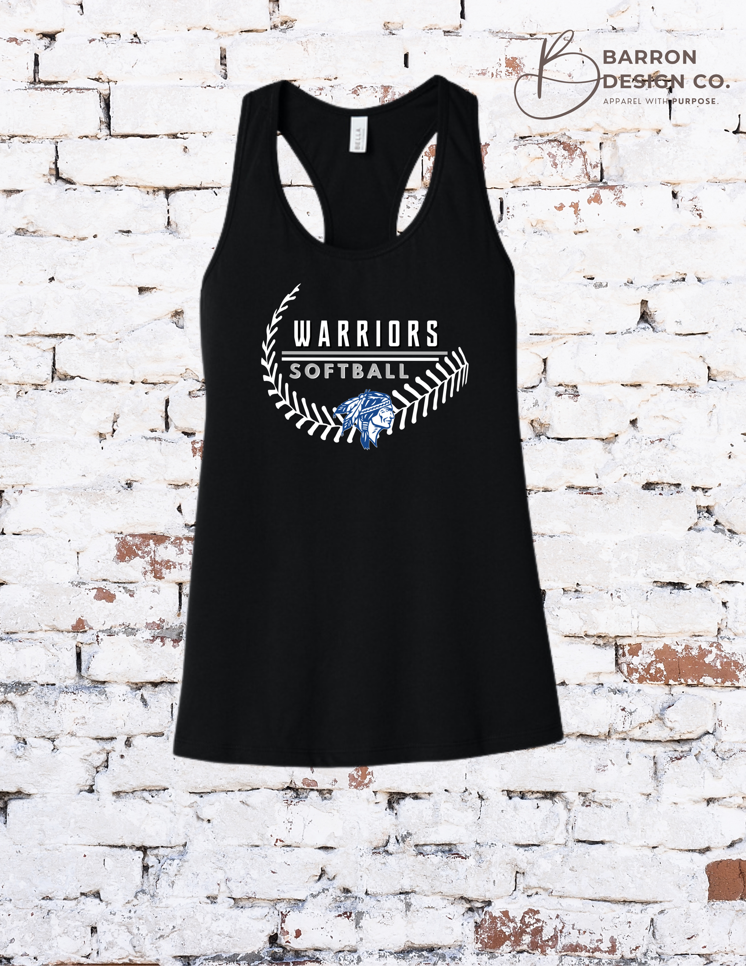 Buckeye Trail Softball - Ladies Racerback Tank