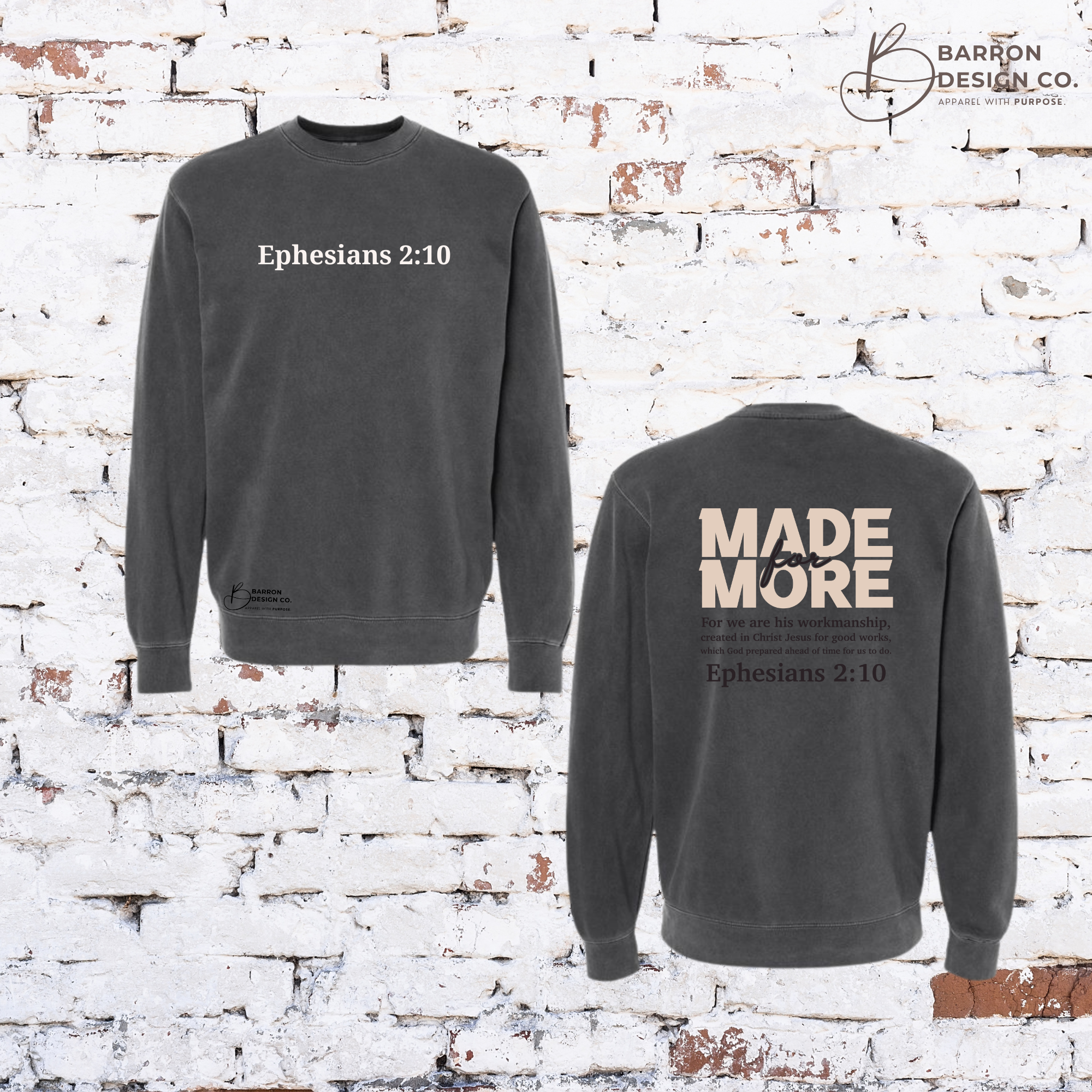 Made for More - Ephesians 2:10 Crewneck