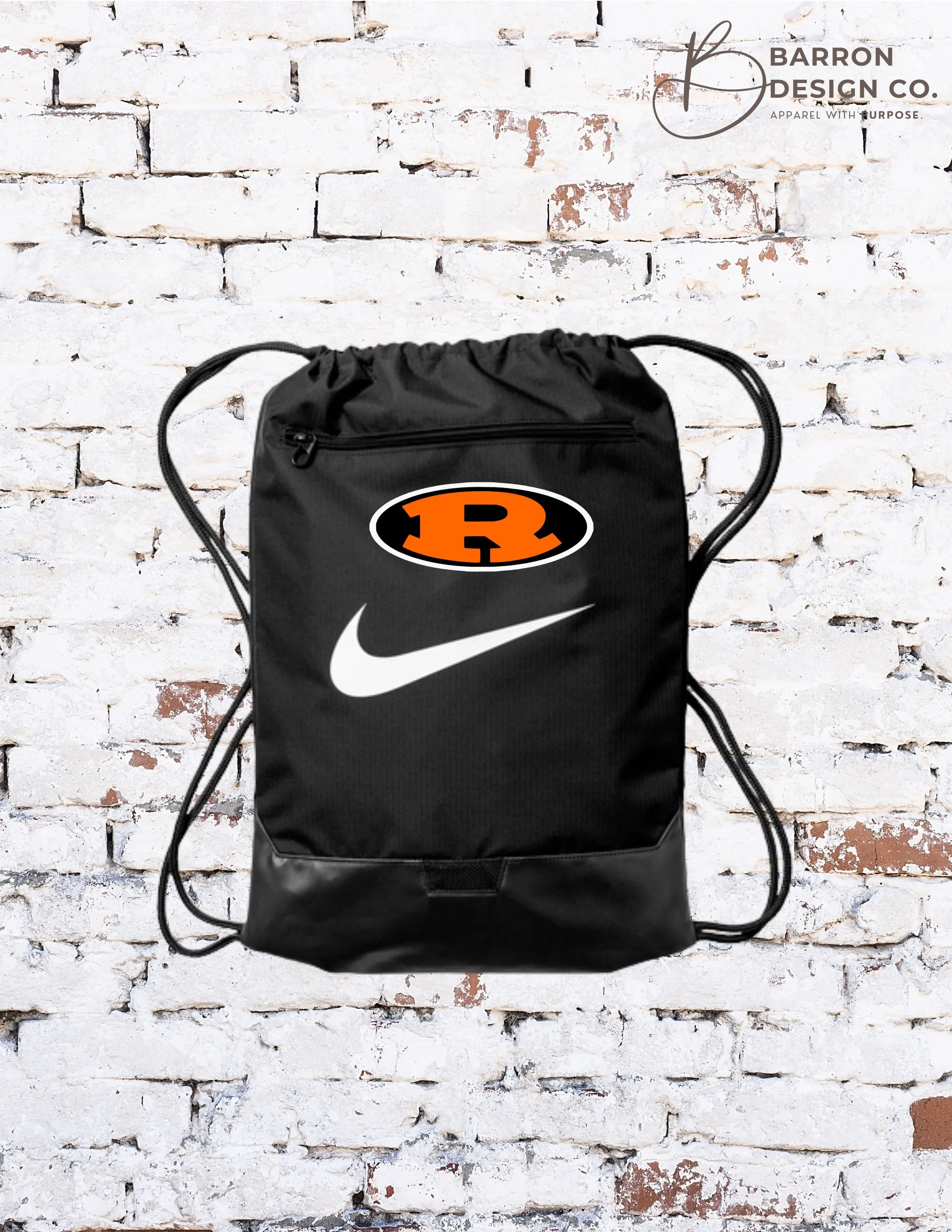 Ridgewood Nike Drawstring Bag — Barron Design Co.