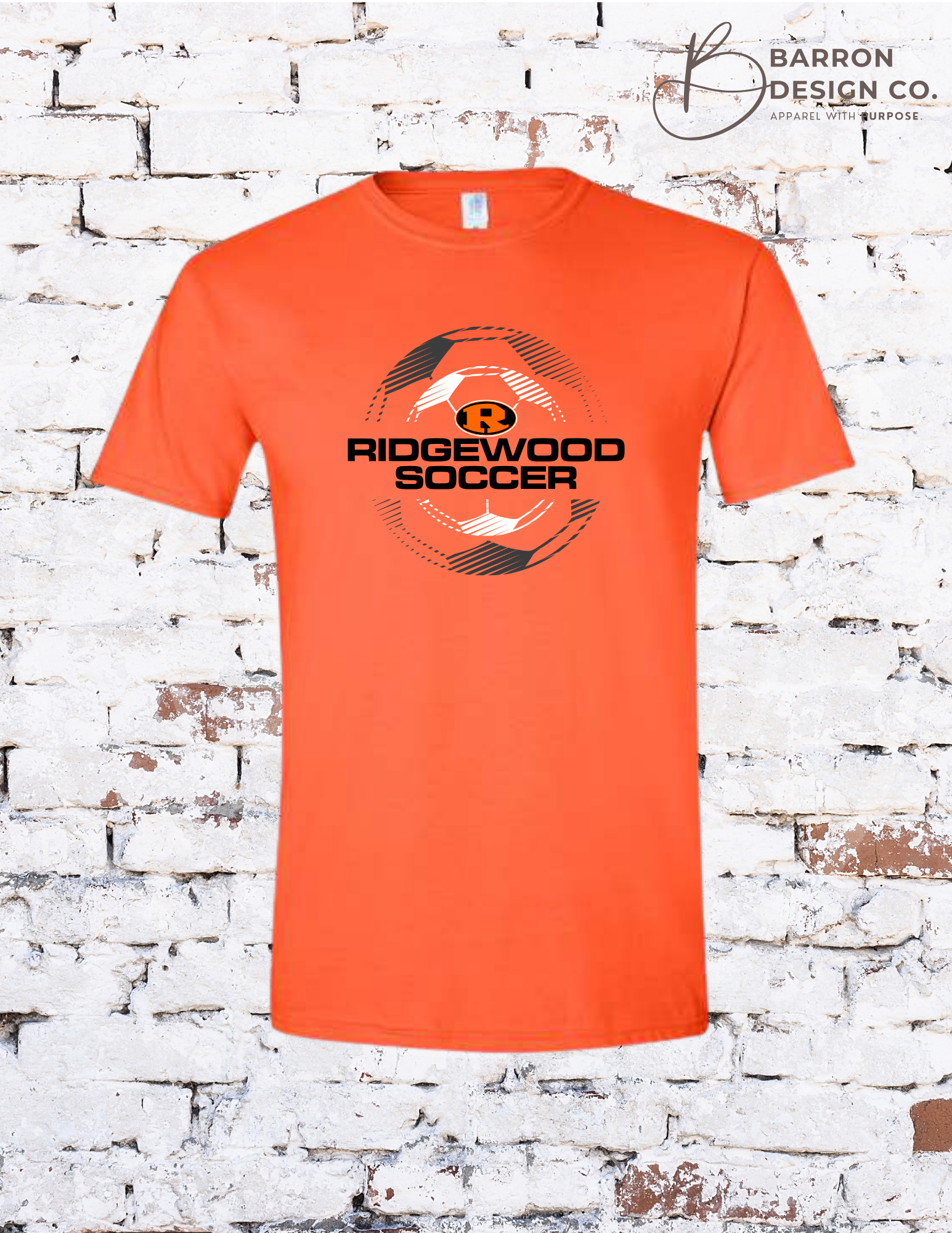 Ridgewood Soccer - Youth Sized Orange Apparel