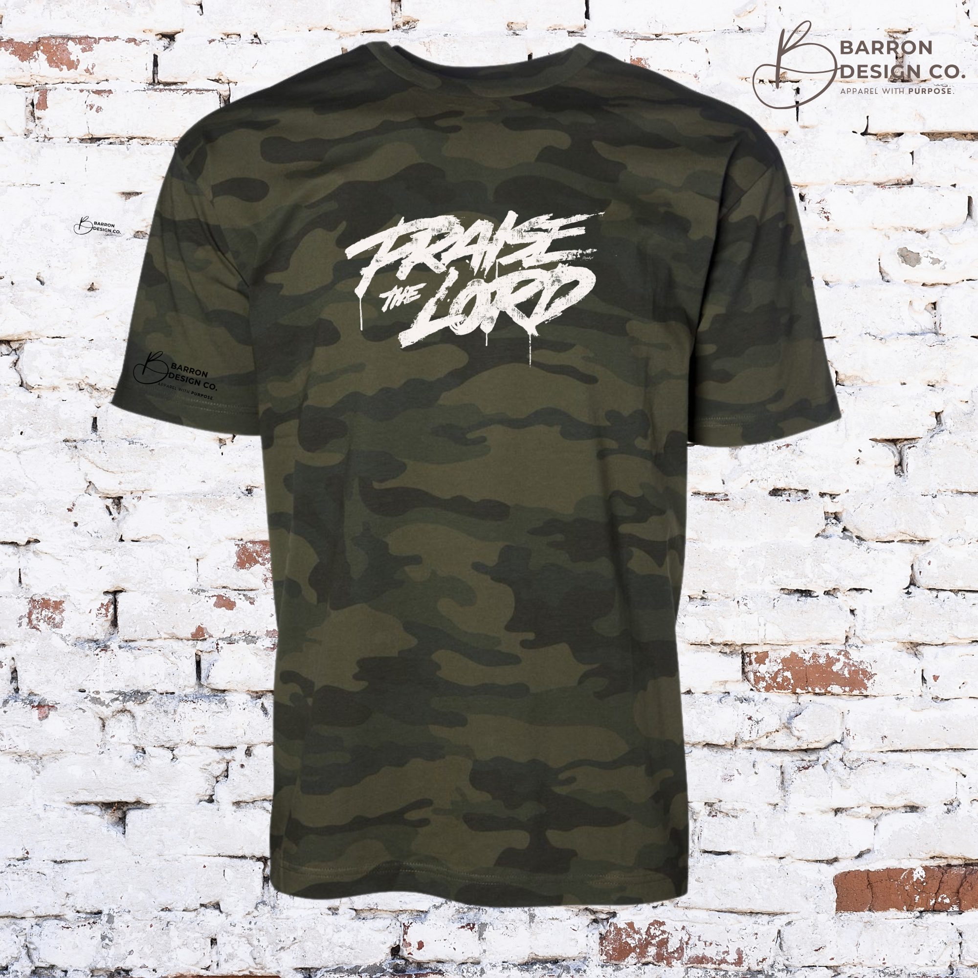 Praise the Lord Camo Tee